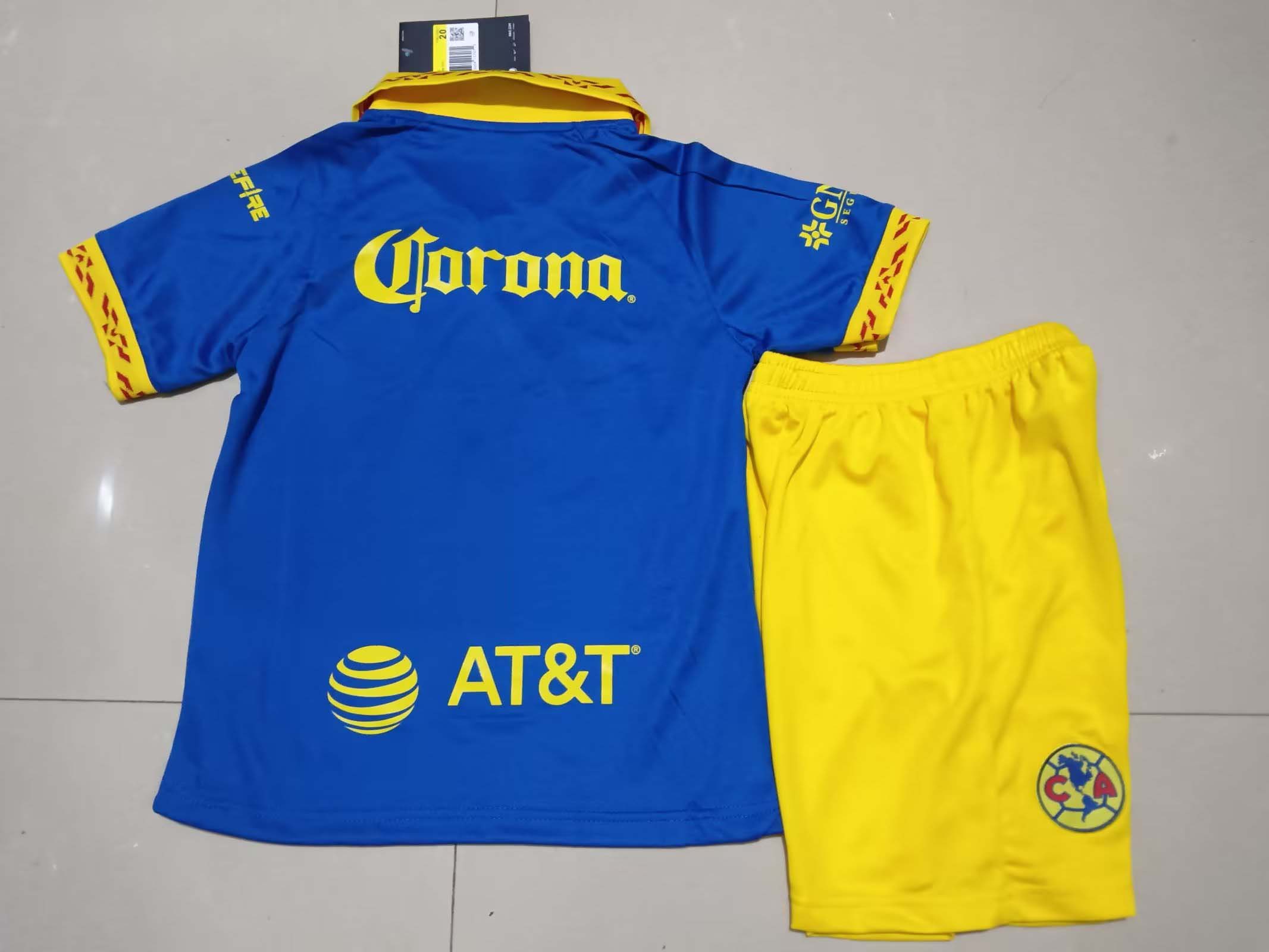 2023/2024 AmÃ©rica Away Jersey 1:1 Thai Quality Kids Size