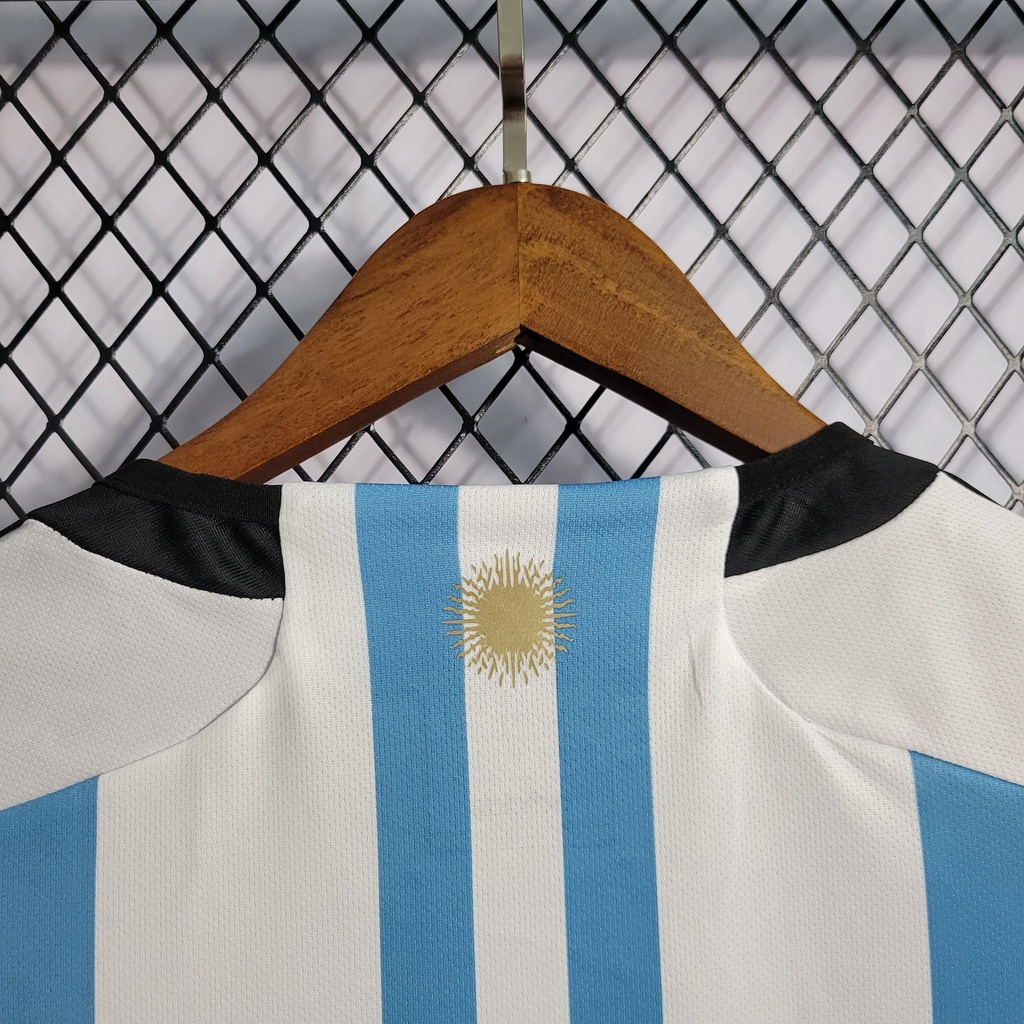 2022 FIFA World Cup Argentina National Team Jersey Home