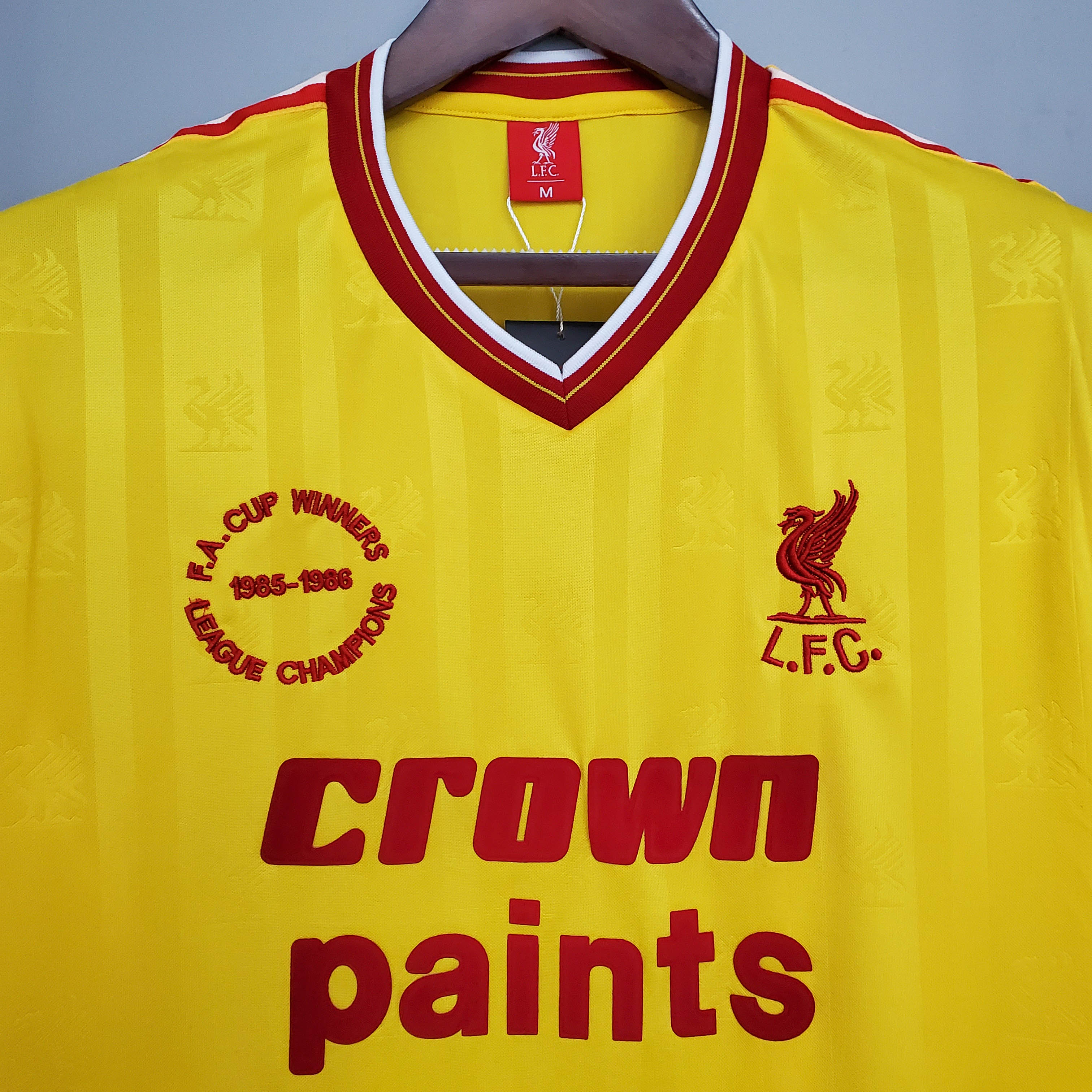 1985/1986 Retro Liverpool Away Football Shirt 1:1 Thai Quality