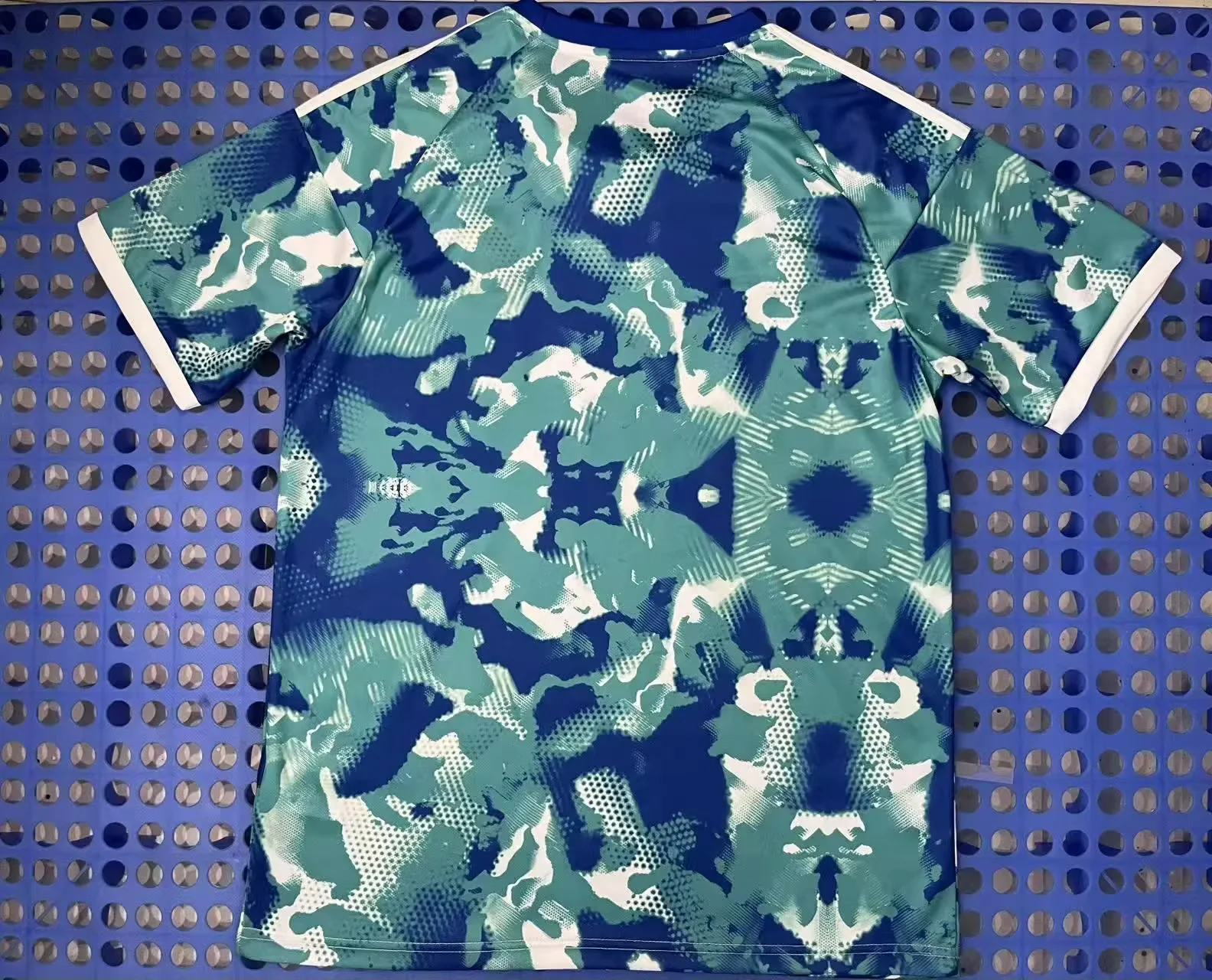 2025 Real Madrid Pre-Match Blue Soccer jersey 1:1