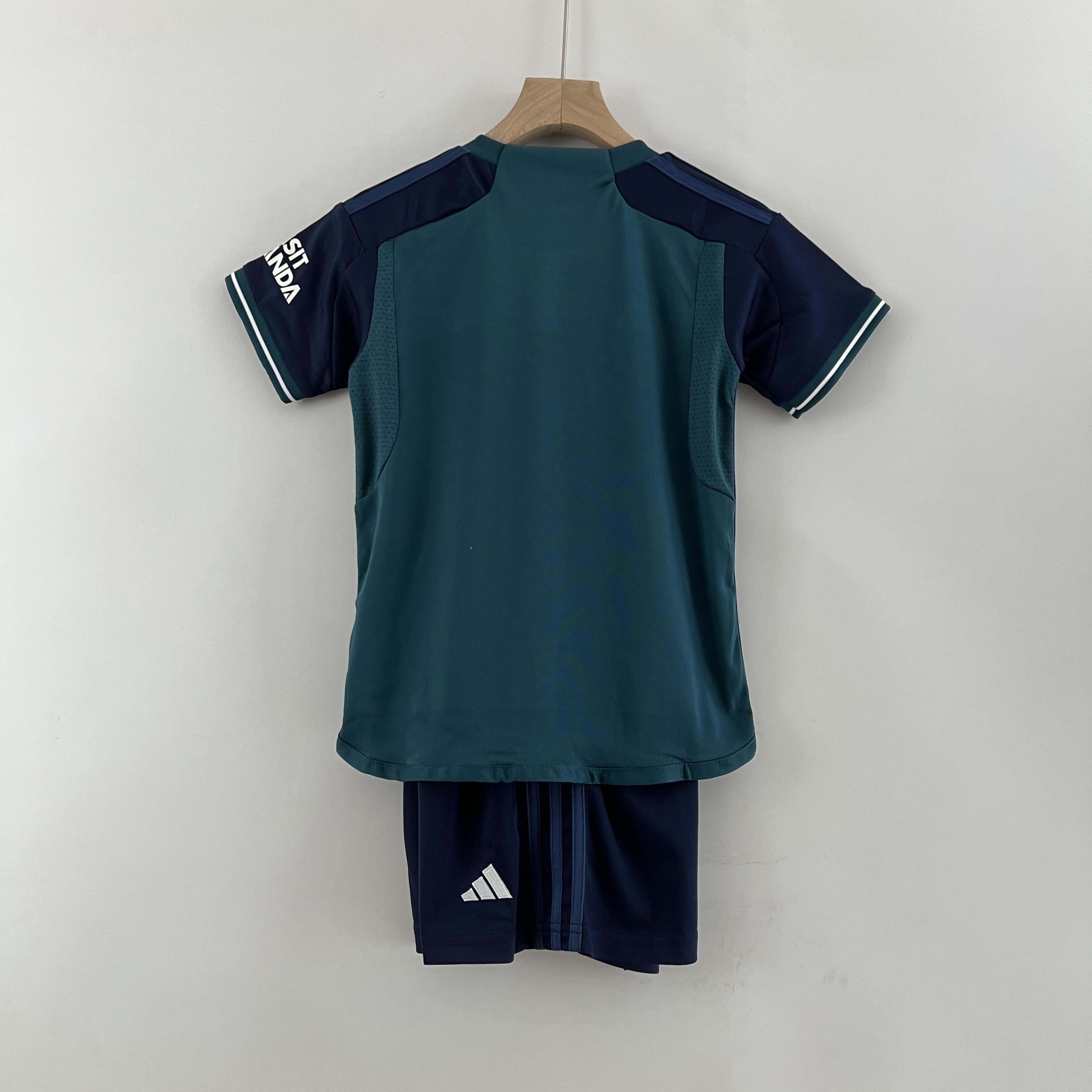 2023/2024 Arsenal Third Away Soccer Jersey Kids Size