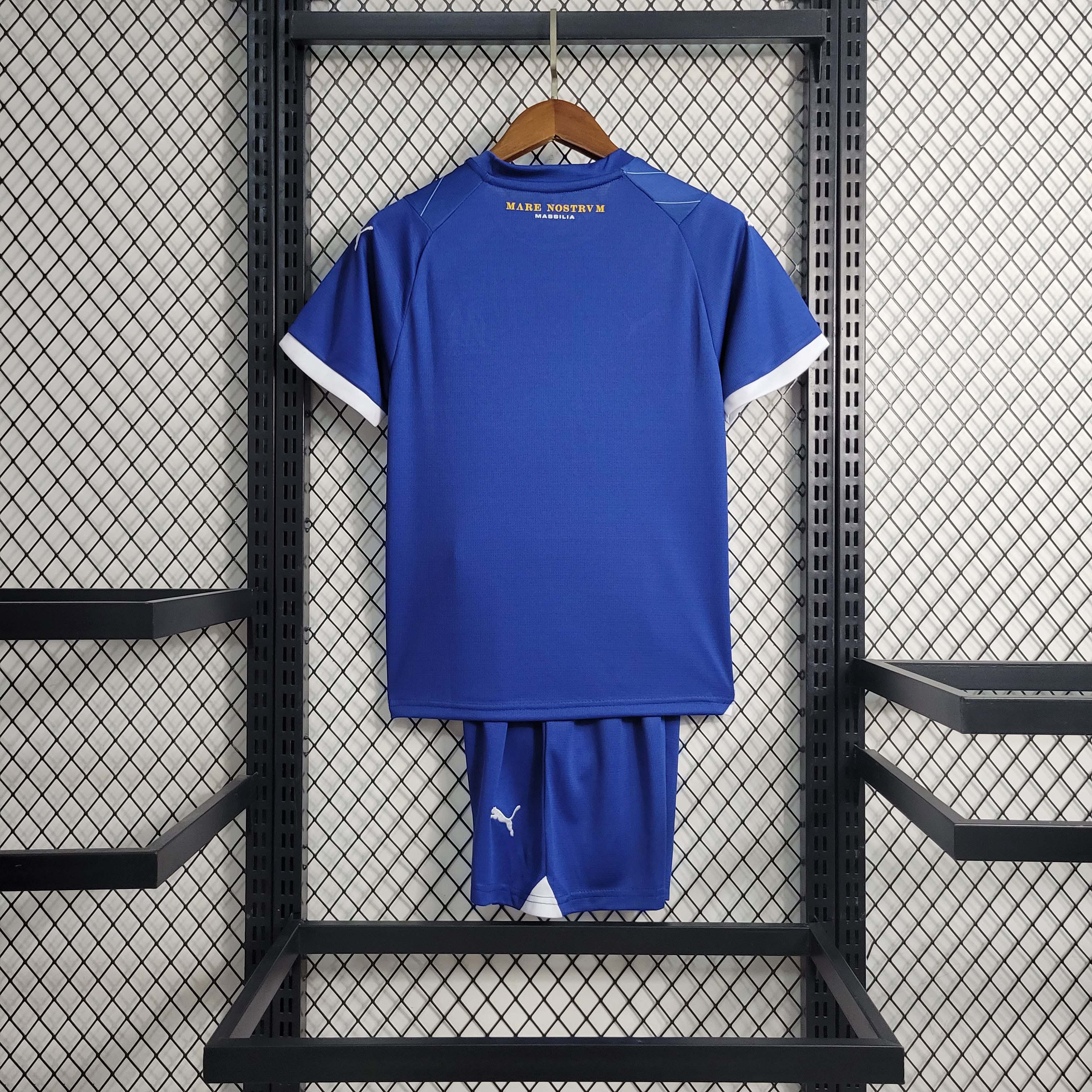 2023/2024 Olympique de Marseille Away Football Shirt 1:1 Thai Quality Kids Size