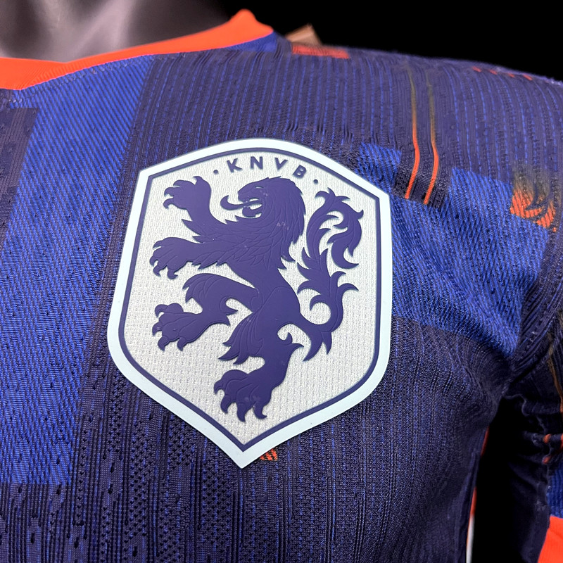 Netherlands Euro Away Jersey 鈥?Player Version 2024/25