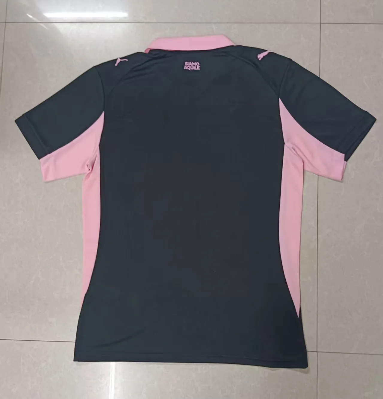 2026 Palermo Home Black Soccer Jersey 1:1 Thai Quality