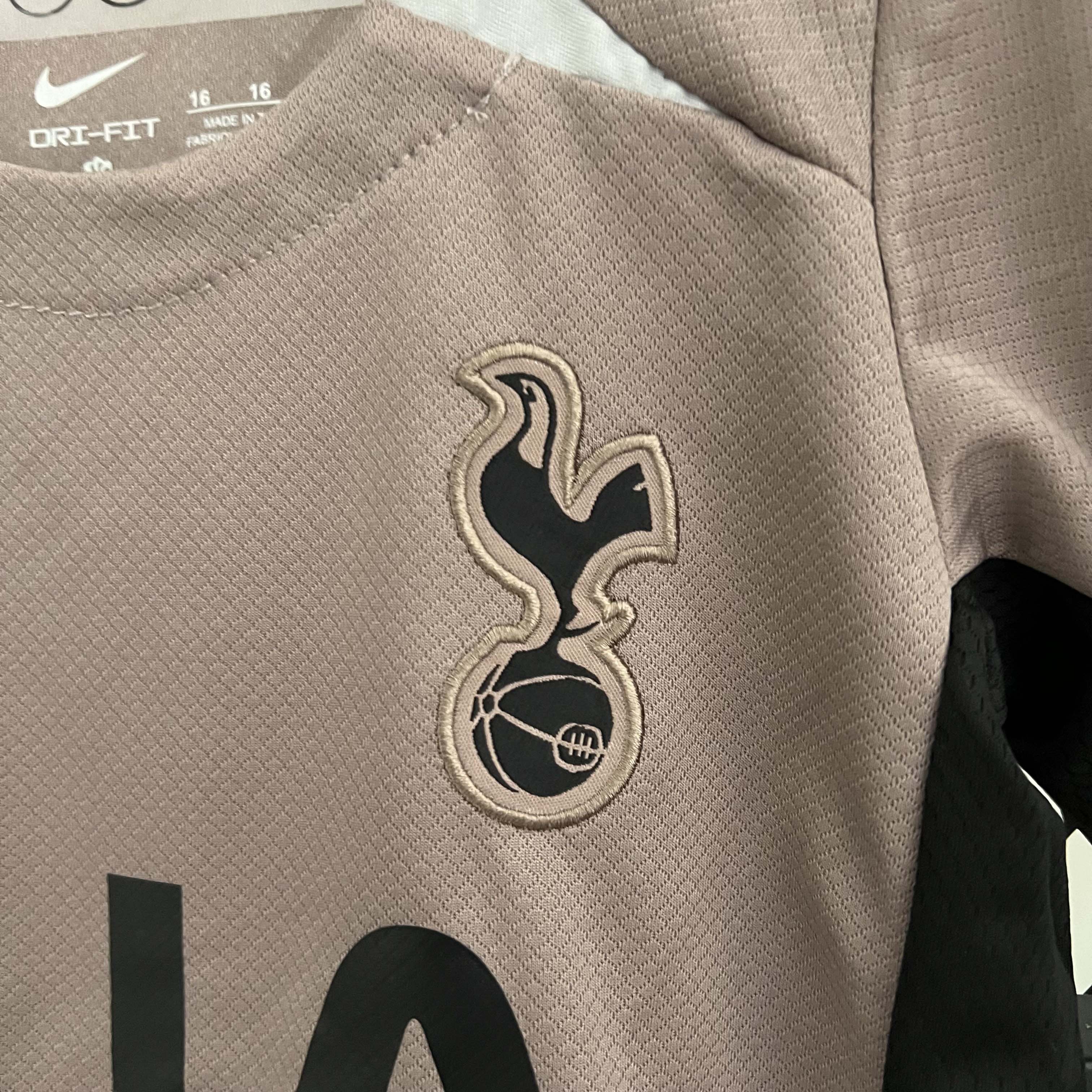 2023/2024 Tottenham Third Away Football Shirt Kids Size