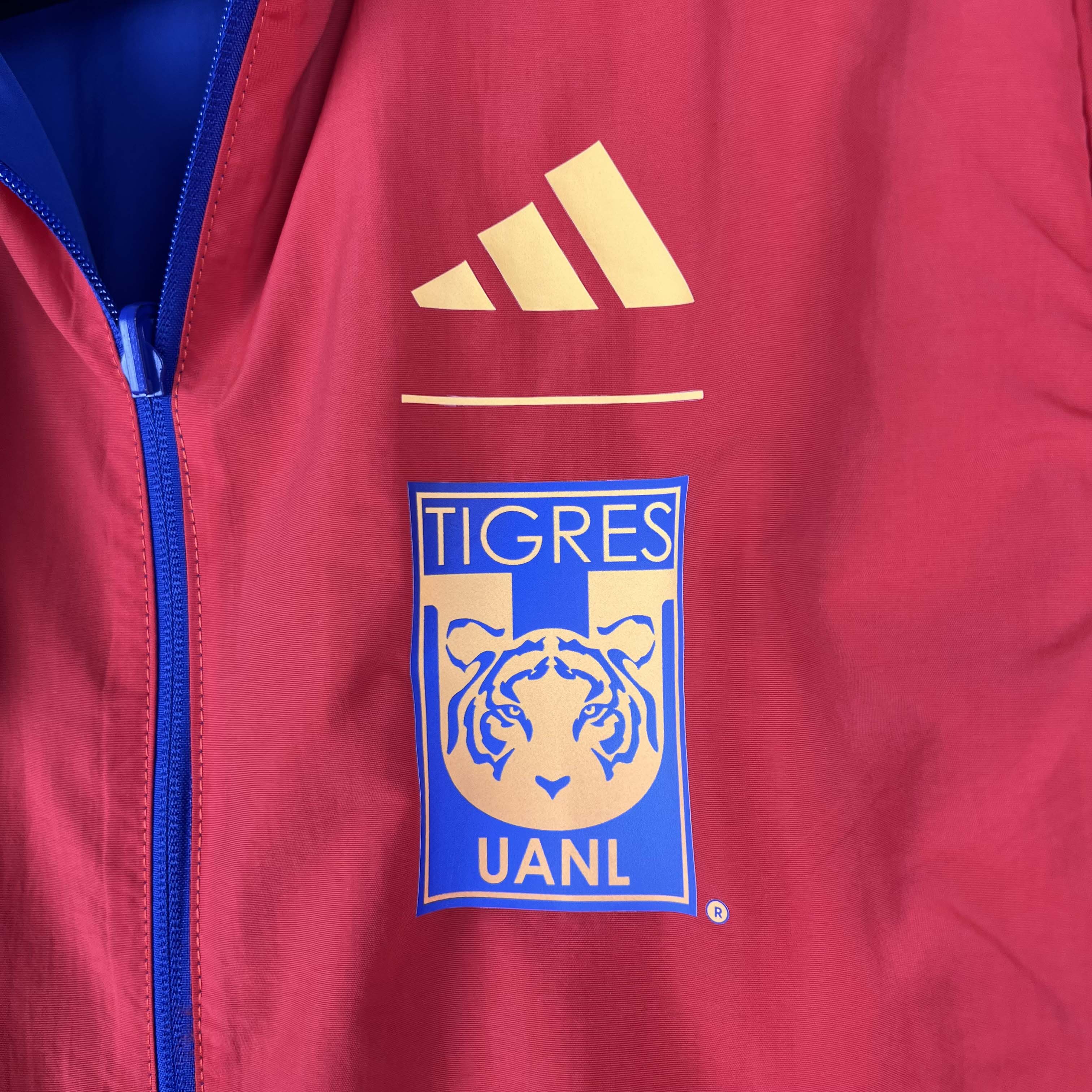 2023/2024 Tigres Reversible Windbreaker(Blue-red)Soccer Jersey 1:1 Thai Quality