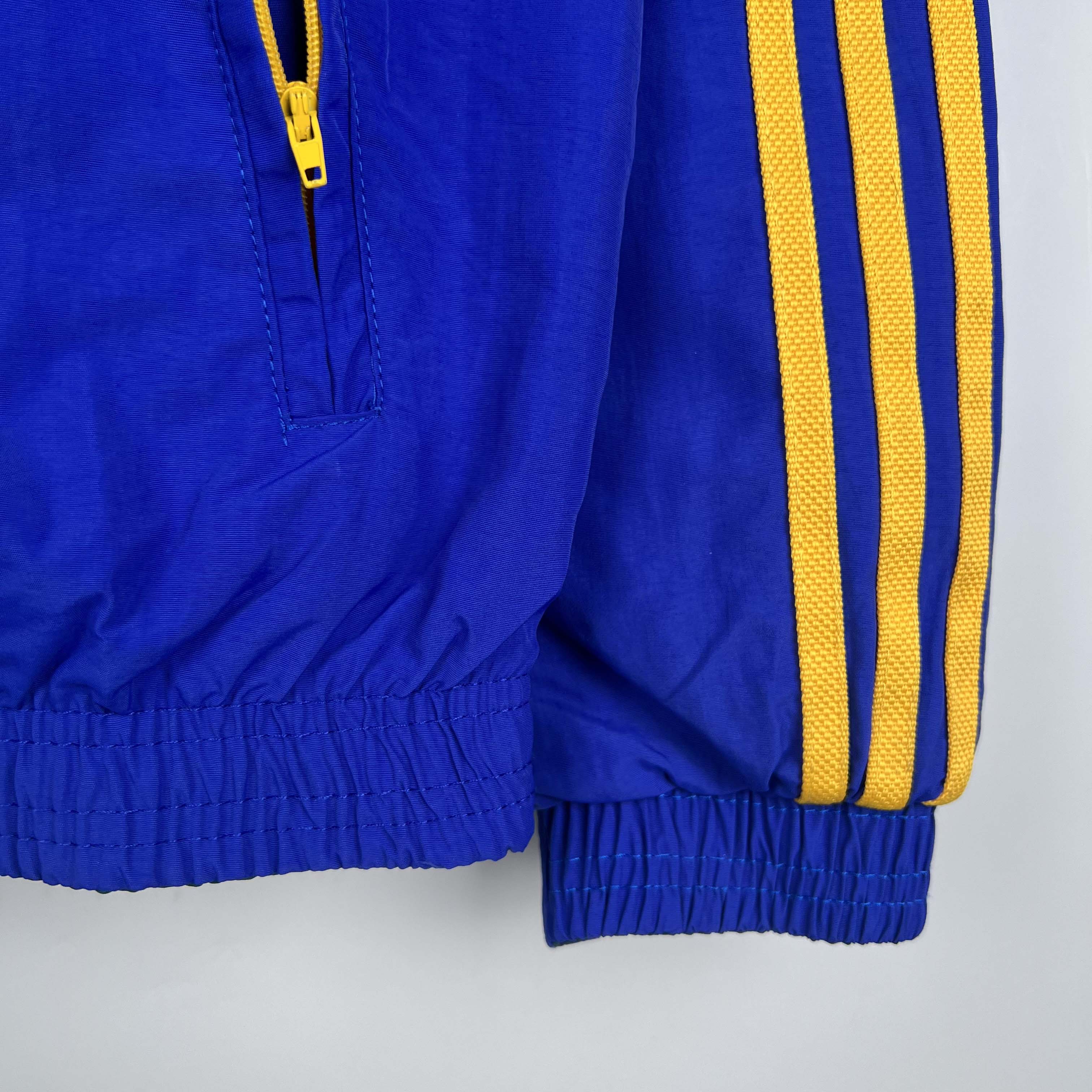 2023/2024 Manchester United Reversible Windbreaker(Blue-Green)Soccer Jersey 1:1 Thai Quality