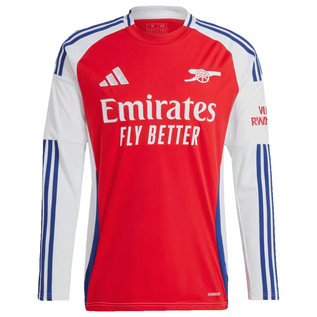Arsenal Home Long Sleeve Jersey_2024_25