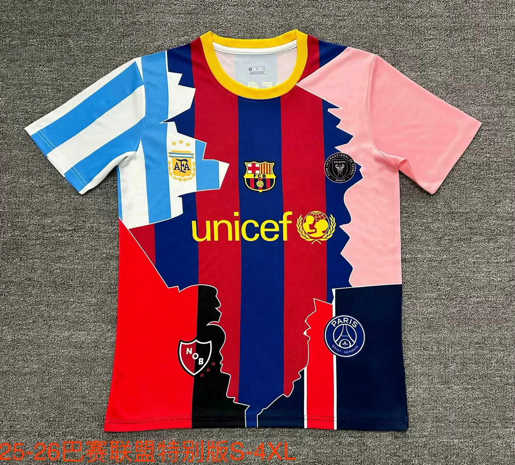 2025/2026 Barcelona Alliance Version  Soccer Jersey 1:1 Thai Quality