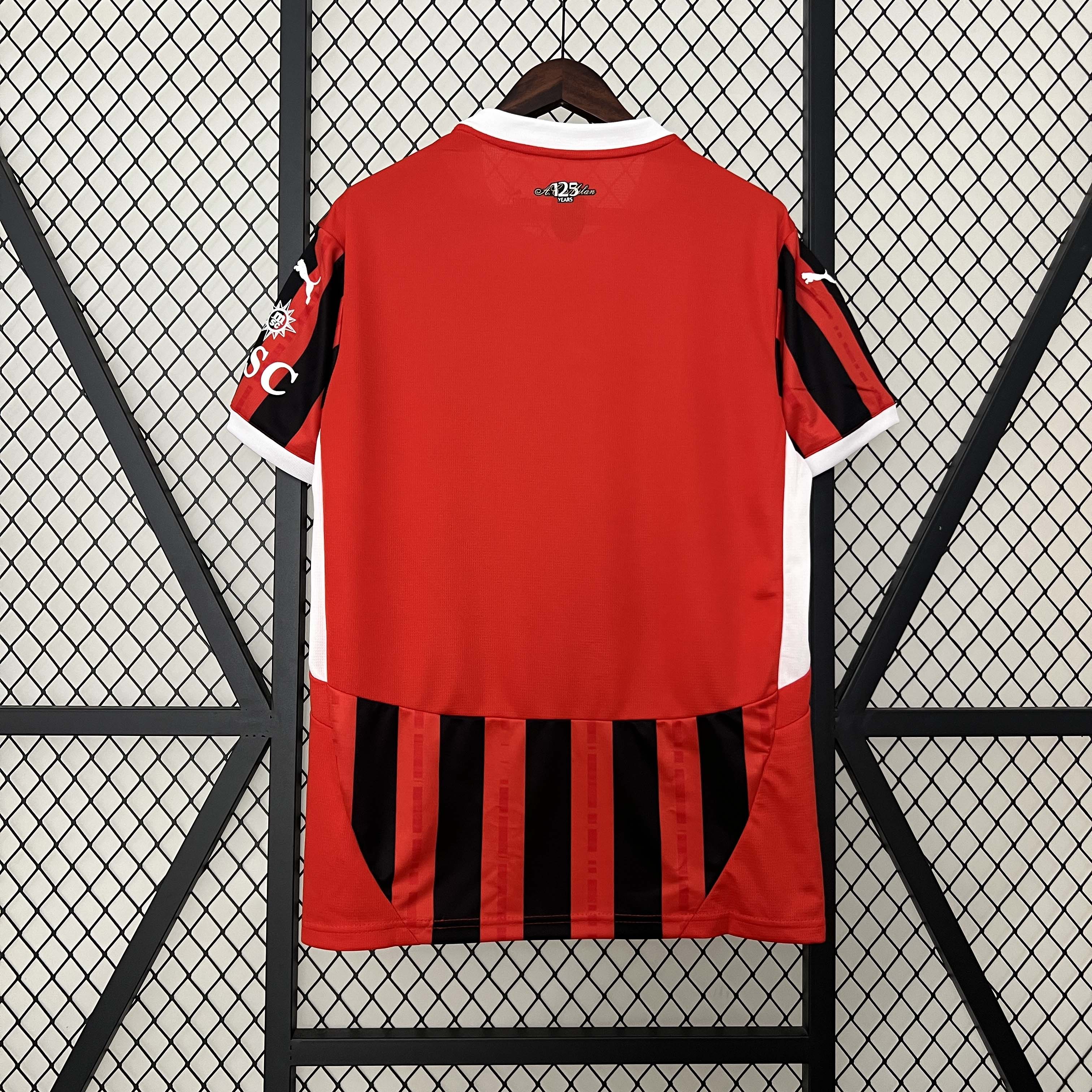 2024/2025 AC Milan Home Soccer Jersey 1:1 Thai Quality