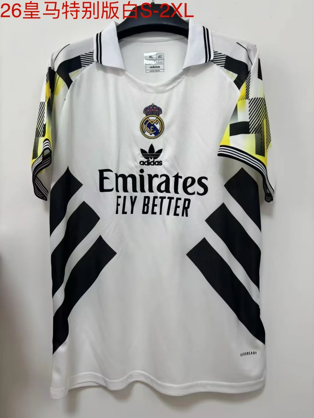 26 Real Madrid home White Special Edition Soccer jersey 1:1