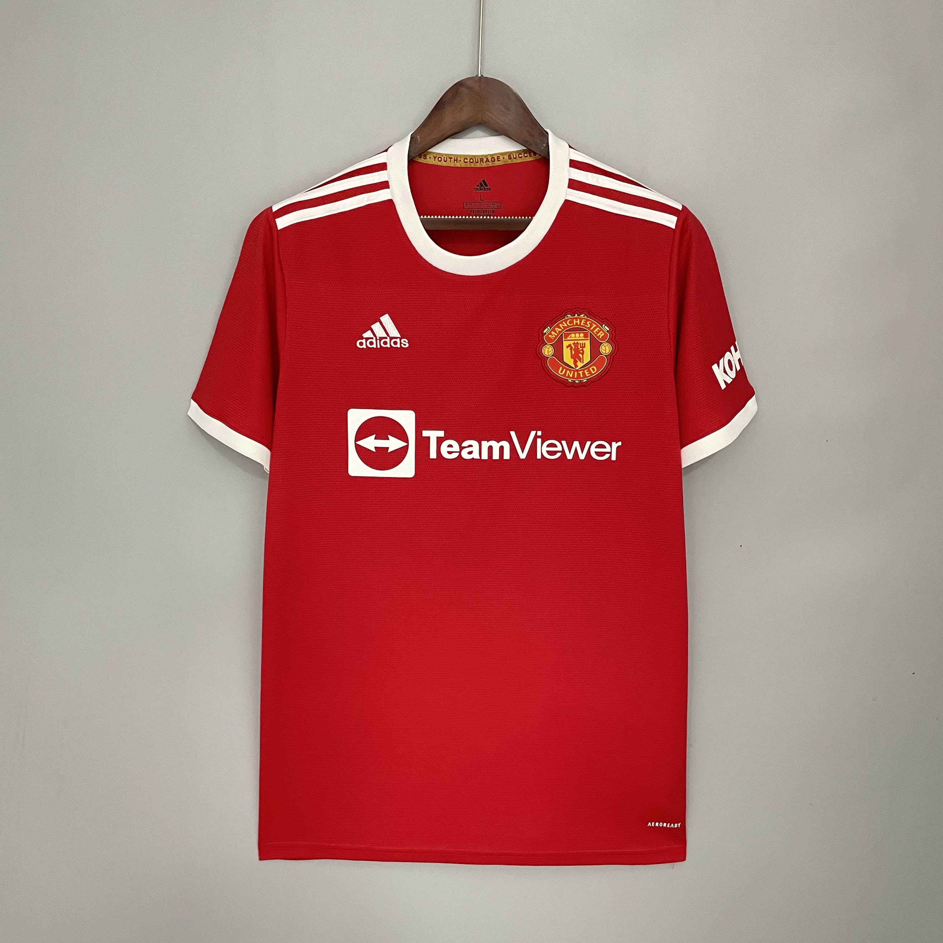 Manchester United Football Shirt Home 2021/2022 1:1 Thai Quality