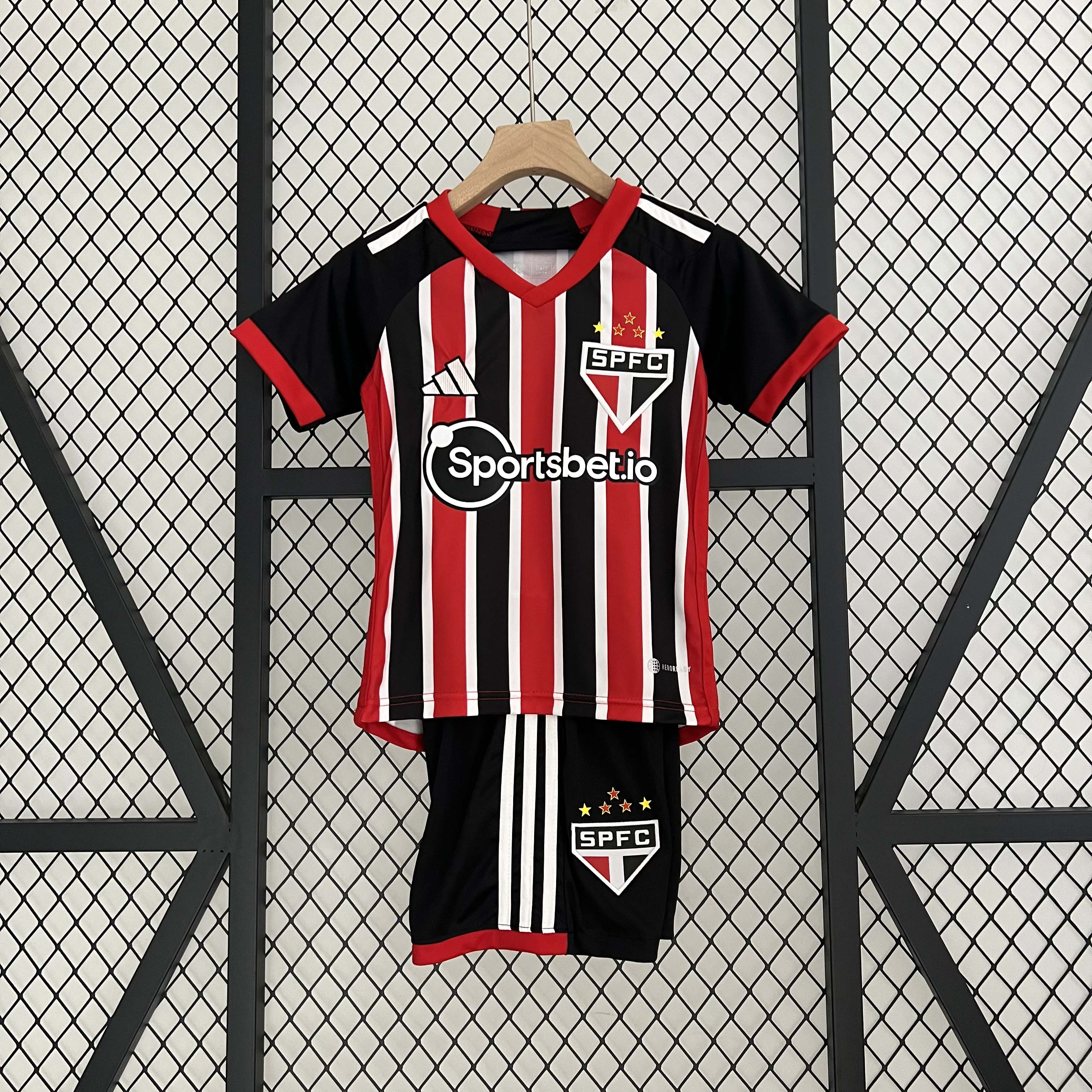 2023/2024 São Paulo Away Jersey 1:1 Thai Quality Kids Size