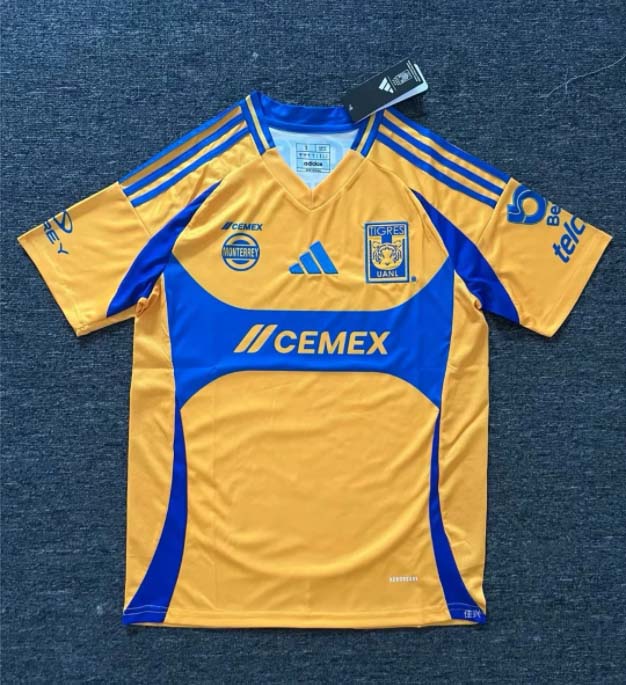2024/2025 Tigres Home Football Shirt 1:1 Thai Quality