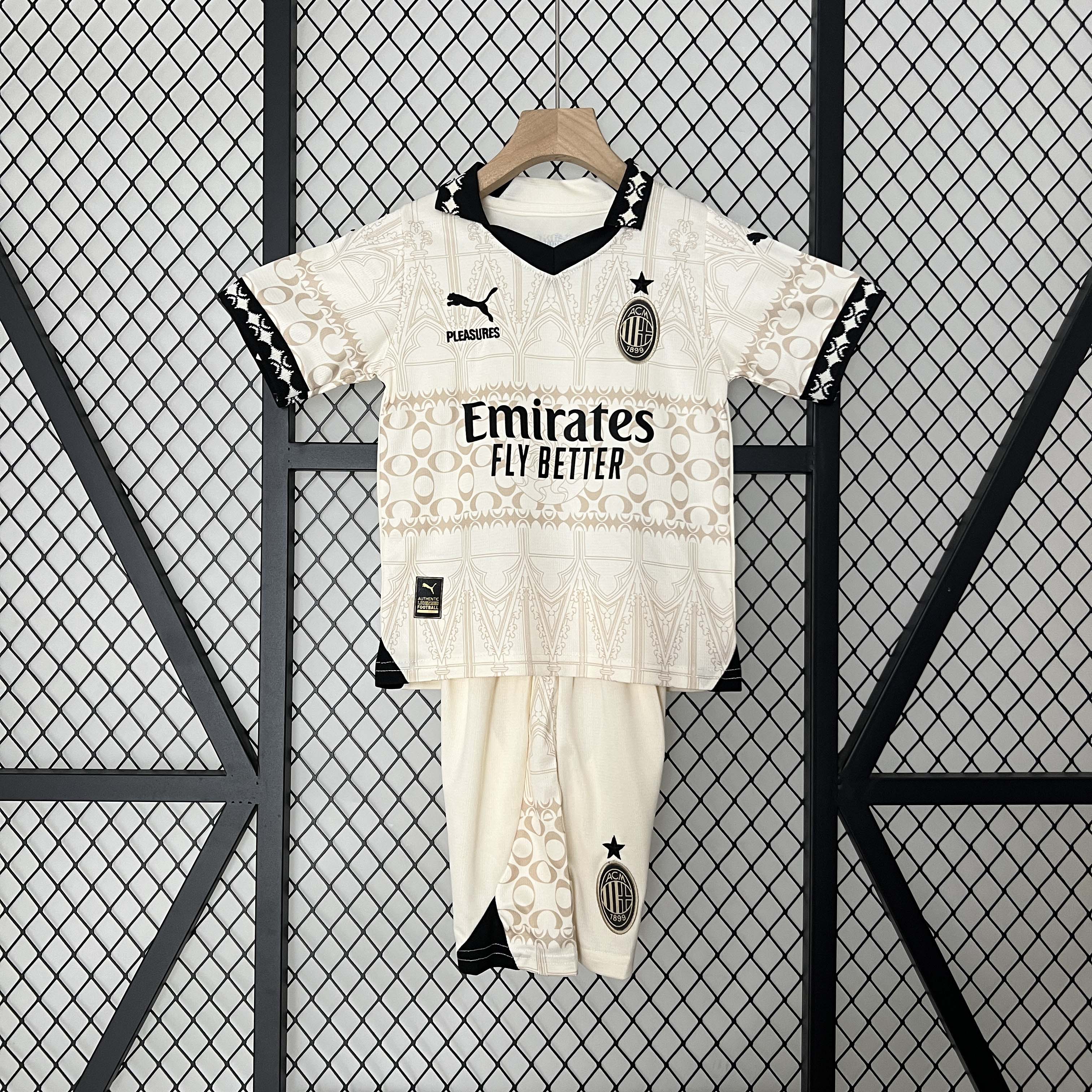 2023/2024 AC Milan Joint Edition Football Shirt 1:1 Thai Quality Kids Size