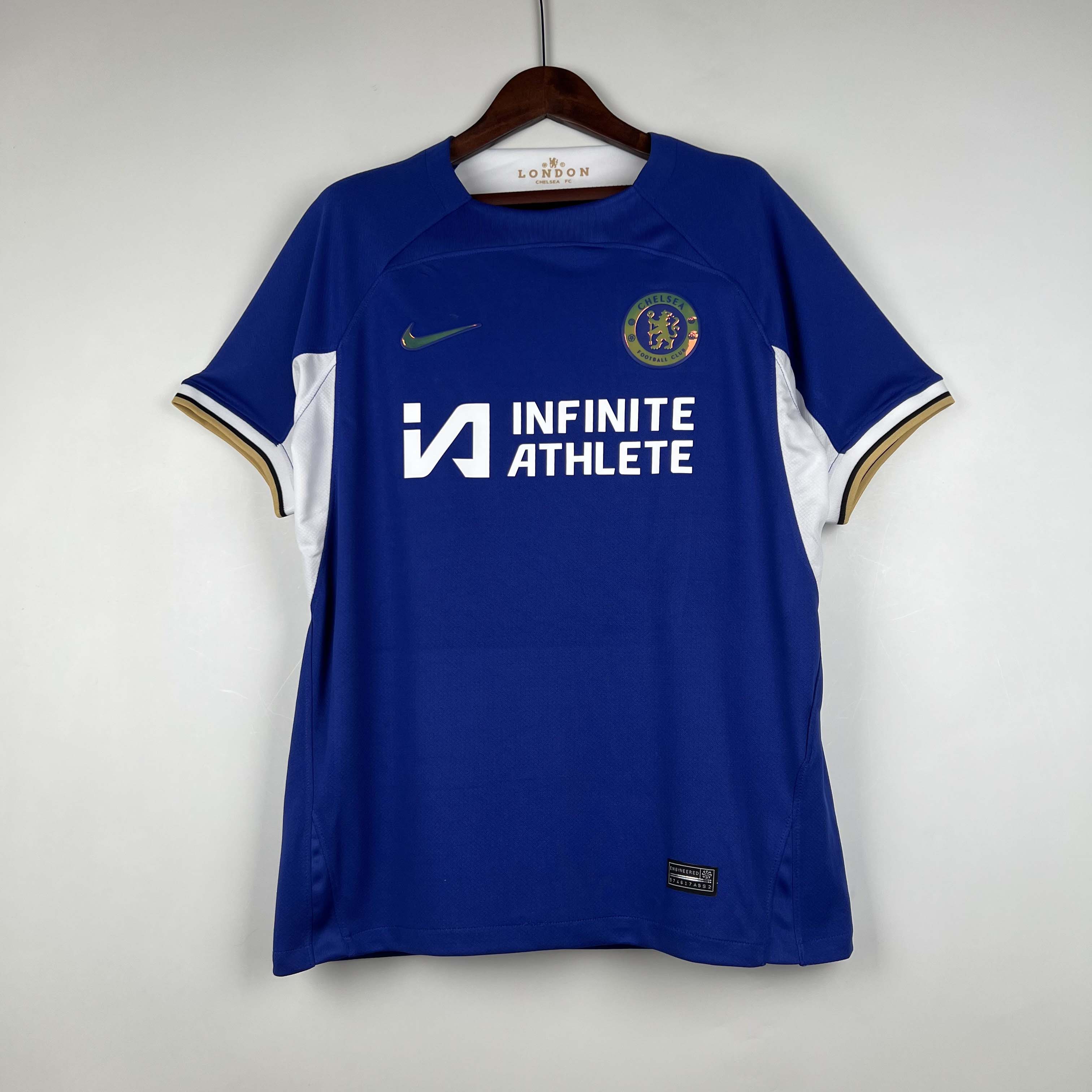 2023/2024 Chelsea Home Football Shirt 1:1 Thai Quality (Have sponsors)