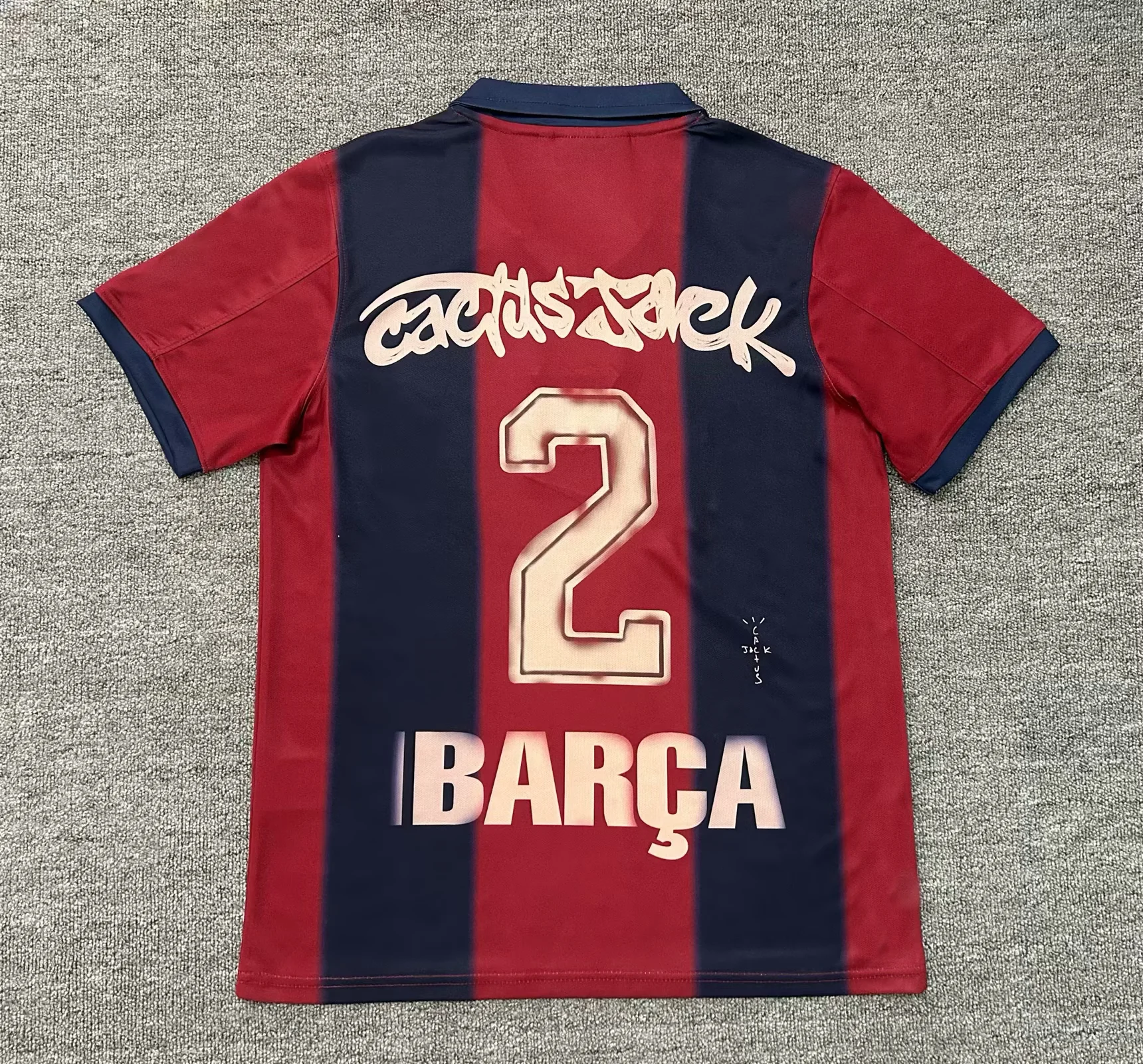 2025/2026 Barcelona Retro 2 Special Edition Red Soccer Jersey 1:1 Thai Quality