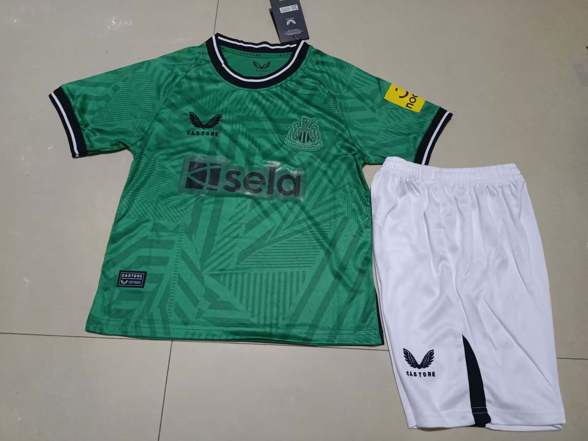 2023/2024 Newcastle United Away Football Jersey Shirt 1:1 Thai Quality Kids Size