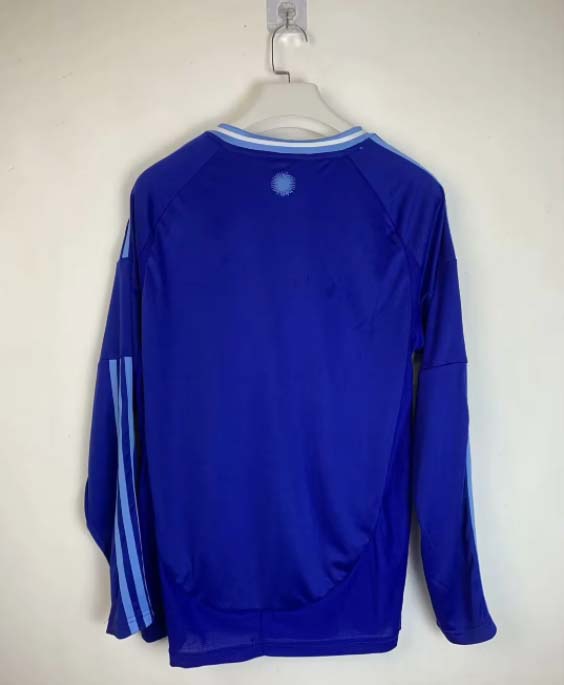 2024 Long Sleeve Argentina Away Football Shirt 1:1 Thai Quality