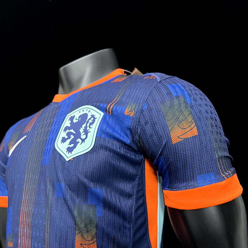 Netherlands Euro Away Jersey 鈥?Player Version 2024/25