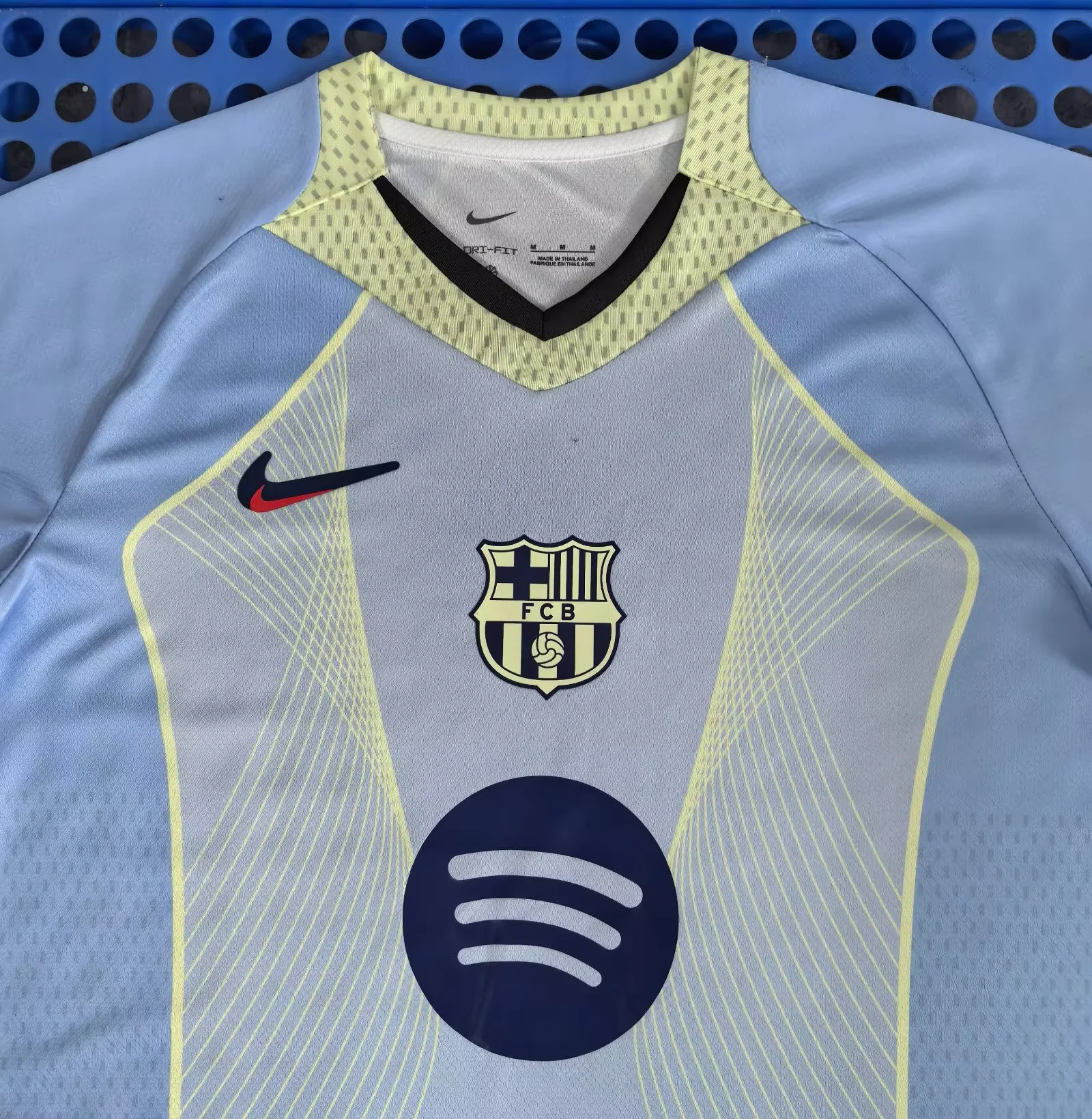 2025/2026 Barcelona Special Edition Lake Blue Football Shirt 1:1 Thai Quality