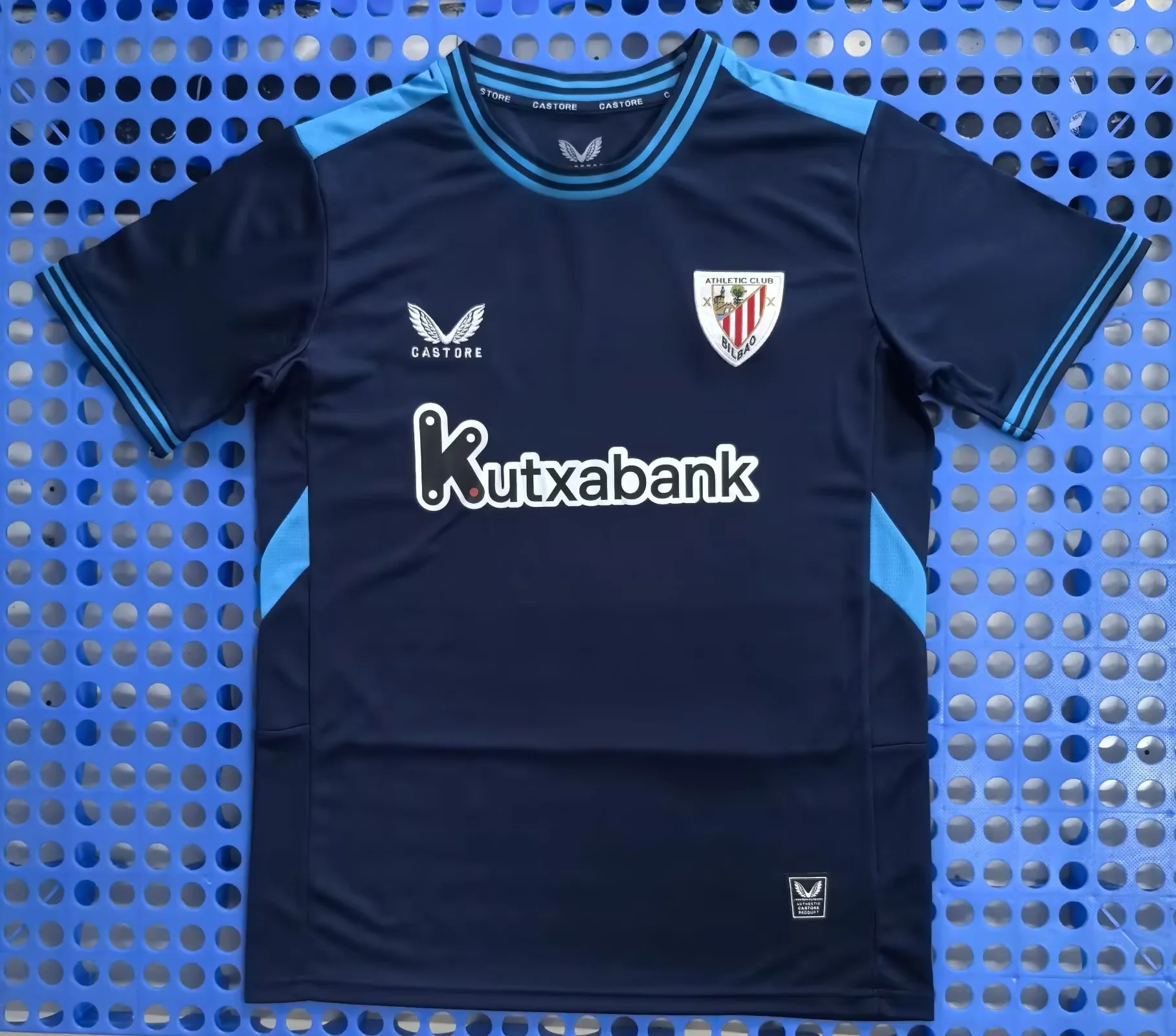 2025 Athletic Bilbao Away Blue Soccer Jersey
