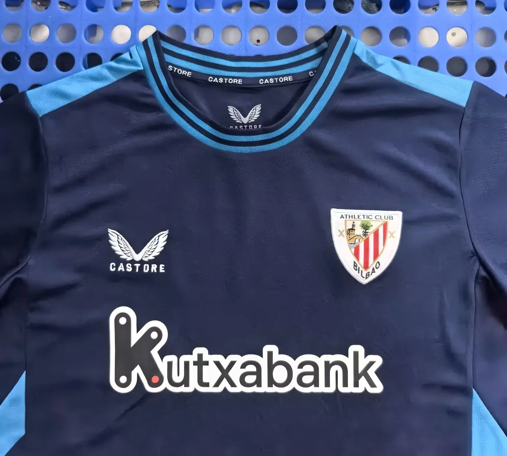 2025 Athletic Bilbao Away Blue Soccer Jersey