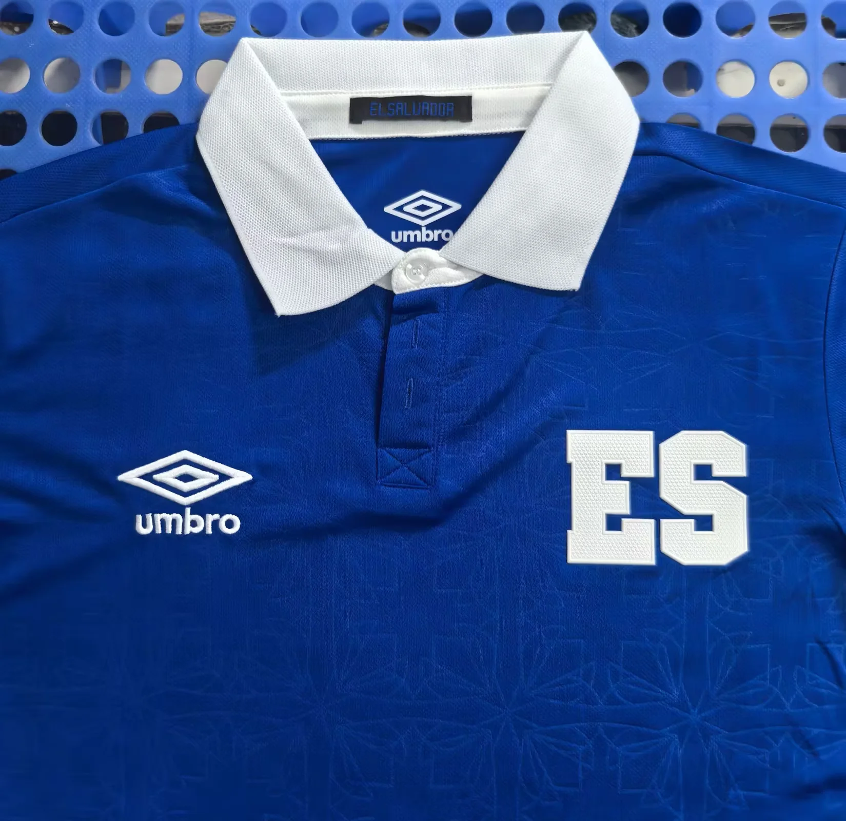2025 EI Salvador Home Blue Soccer Jersey 1:1 Thai Quality