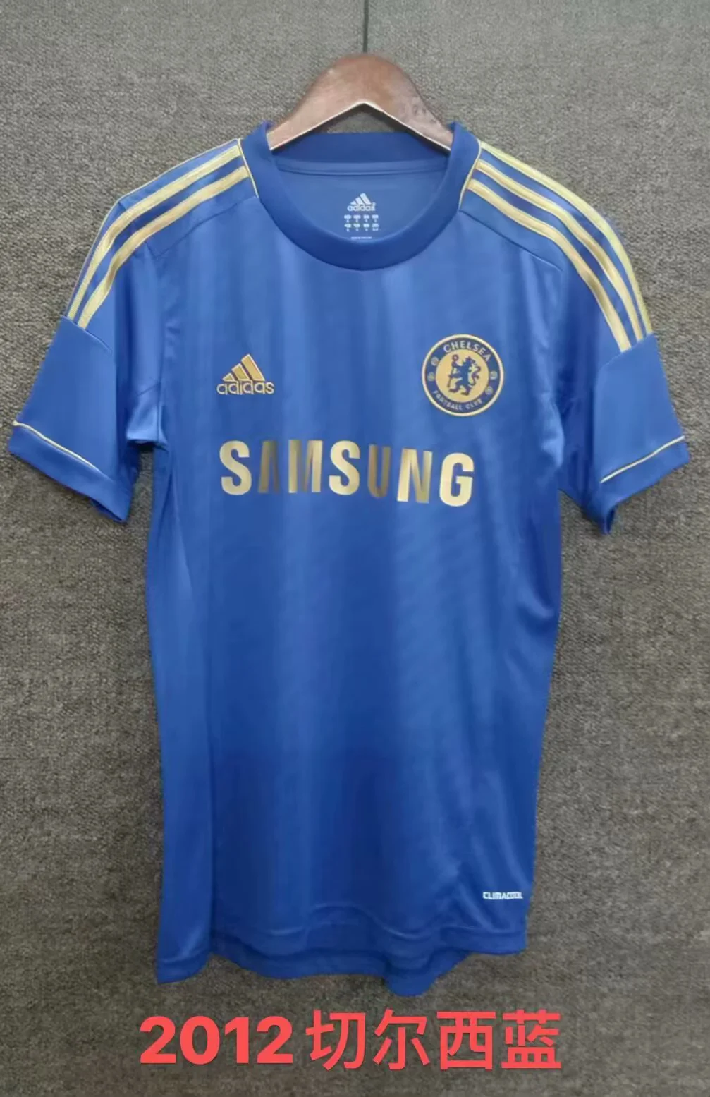 2012 Retro Chelsea Home Blue Football Shirt 1:1 Thai Quality