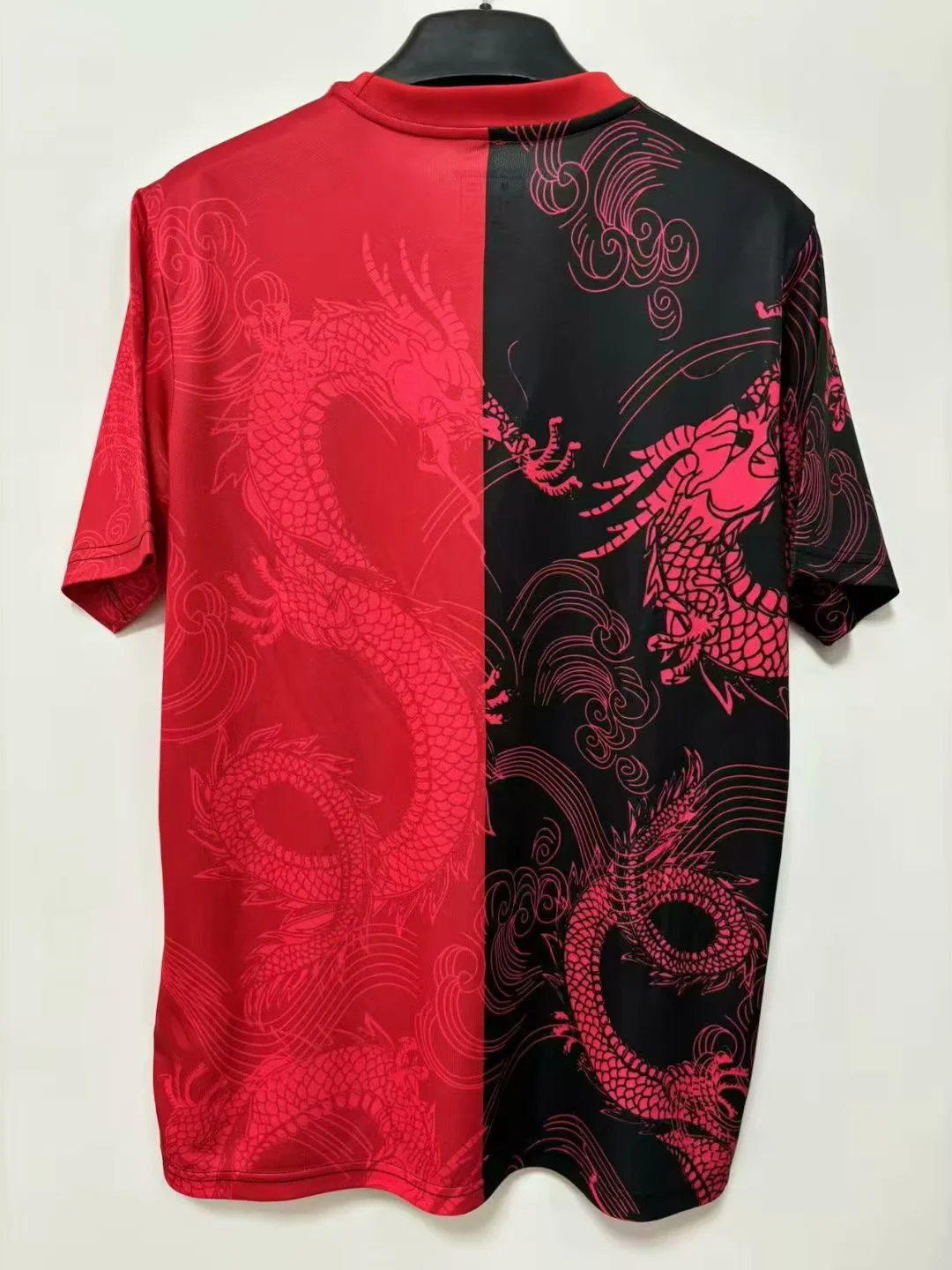 2026 Real Madrid home Dragon Special Edition Red and Black Soccer jersey 1:1