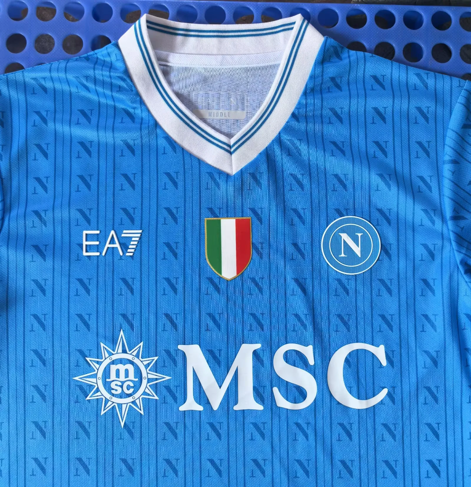 2025/2026 Napoli Home Blue Soccer Jersey 1:1 Thai Quality