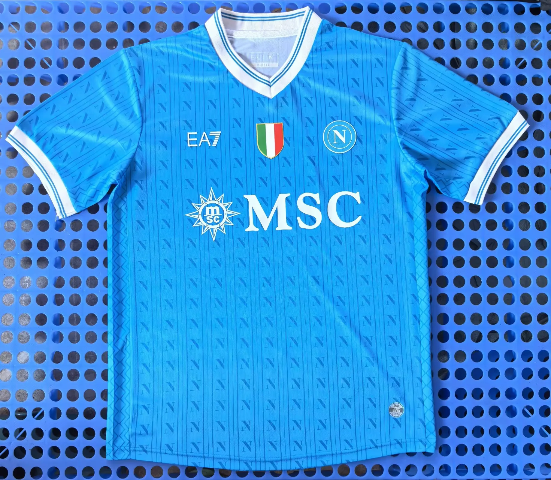 2025/2026 Napoli Home Blue Soccer Jersey 1:1 Thai Quality