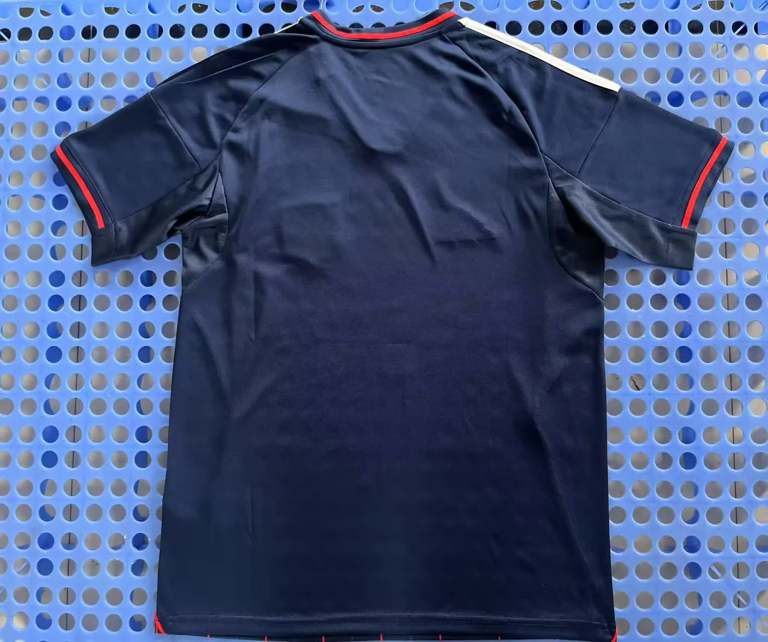 2025 Lyon Away Black Football Shirt 1:1 Thai Quality
