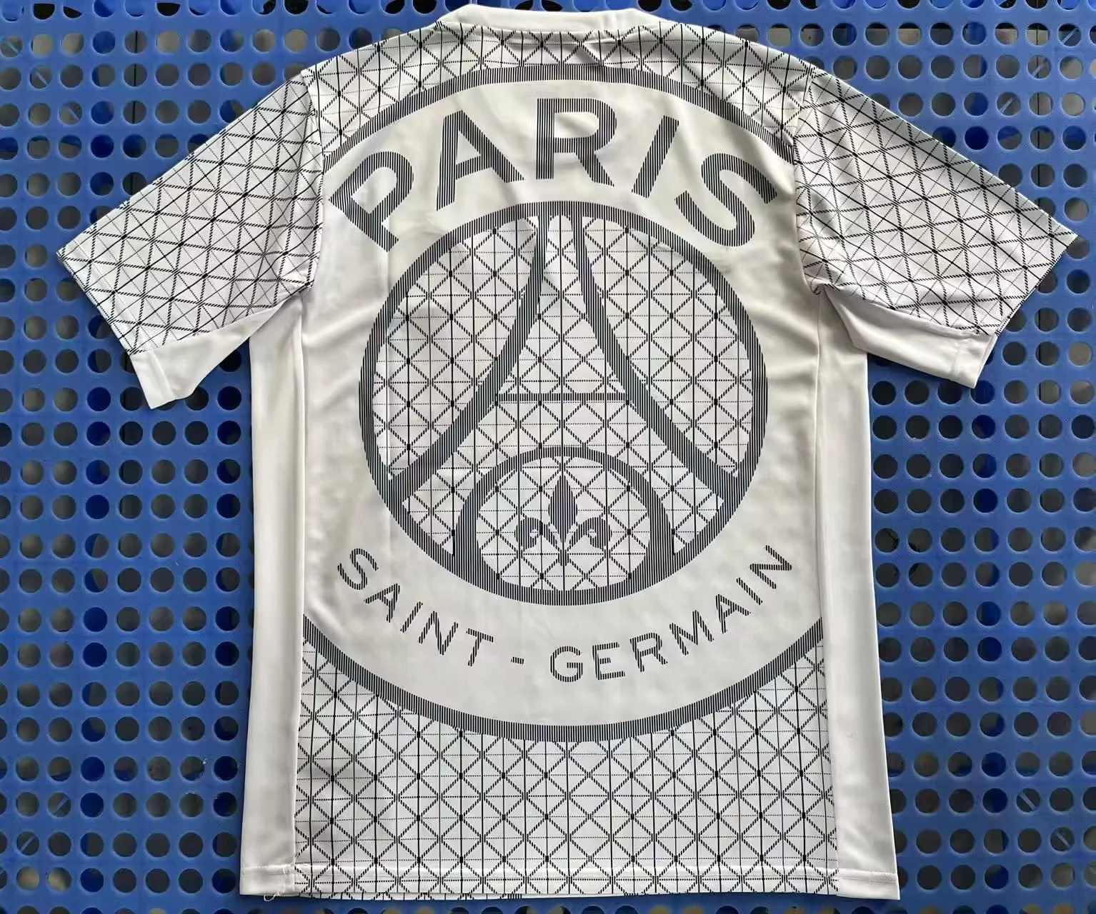 2025 Psg Paris Training levver  White Soccer Jersey 1:1 Thai Quality