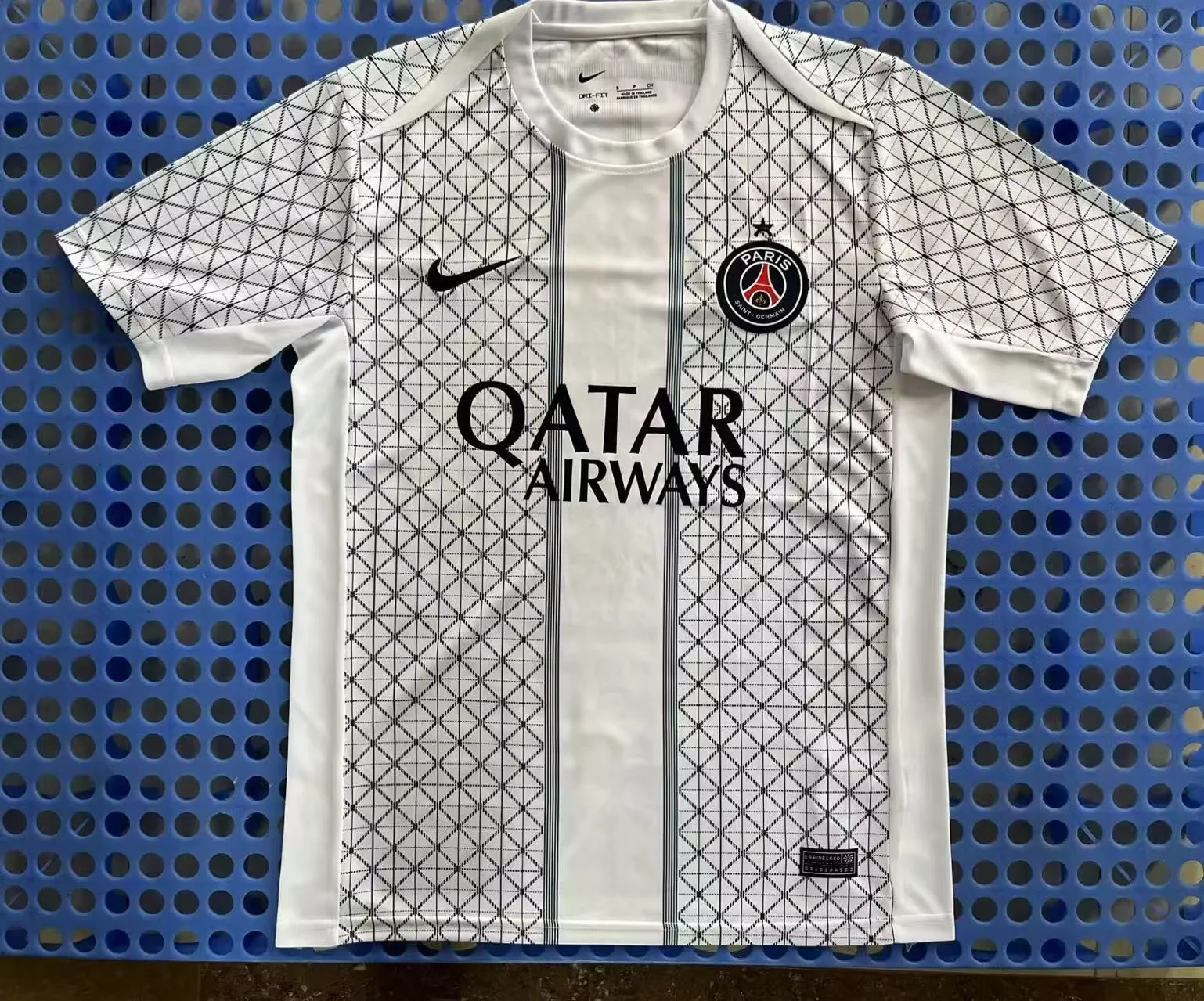 2025 Psg Paris Training levver  White Soccer Jersey 1:1 Thai Quality