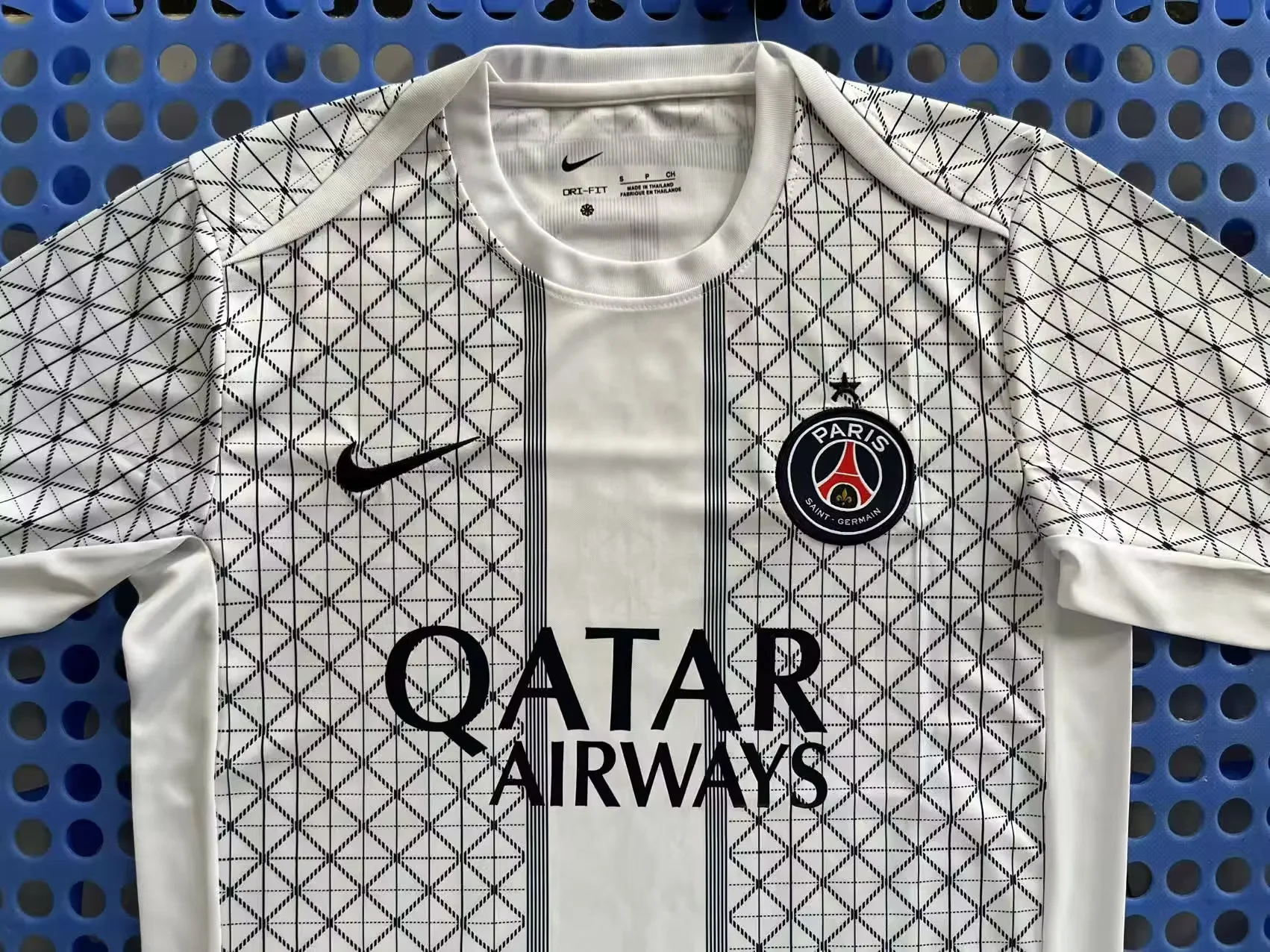2025 Psg Paris Training levver  White Soccer Jersey 1:1 Thai Quality