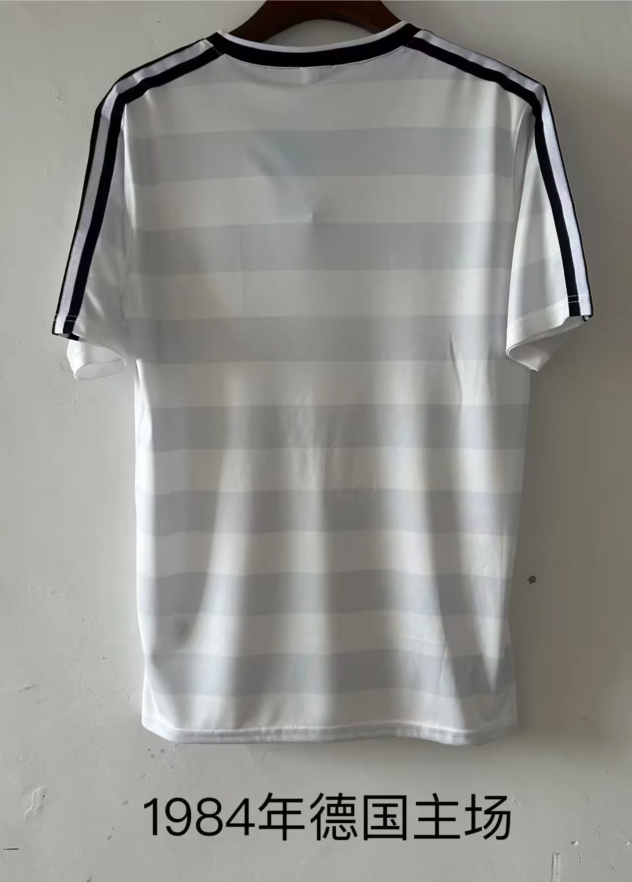 1984 Retro Germany Home White Soccer Jersey