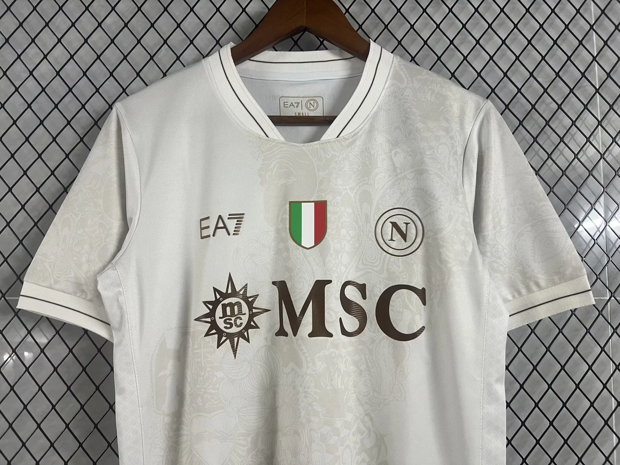 2025/2026 Napoli Away White Soccer Jersey 1:1 Thai Quality