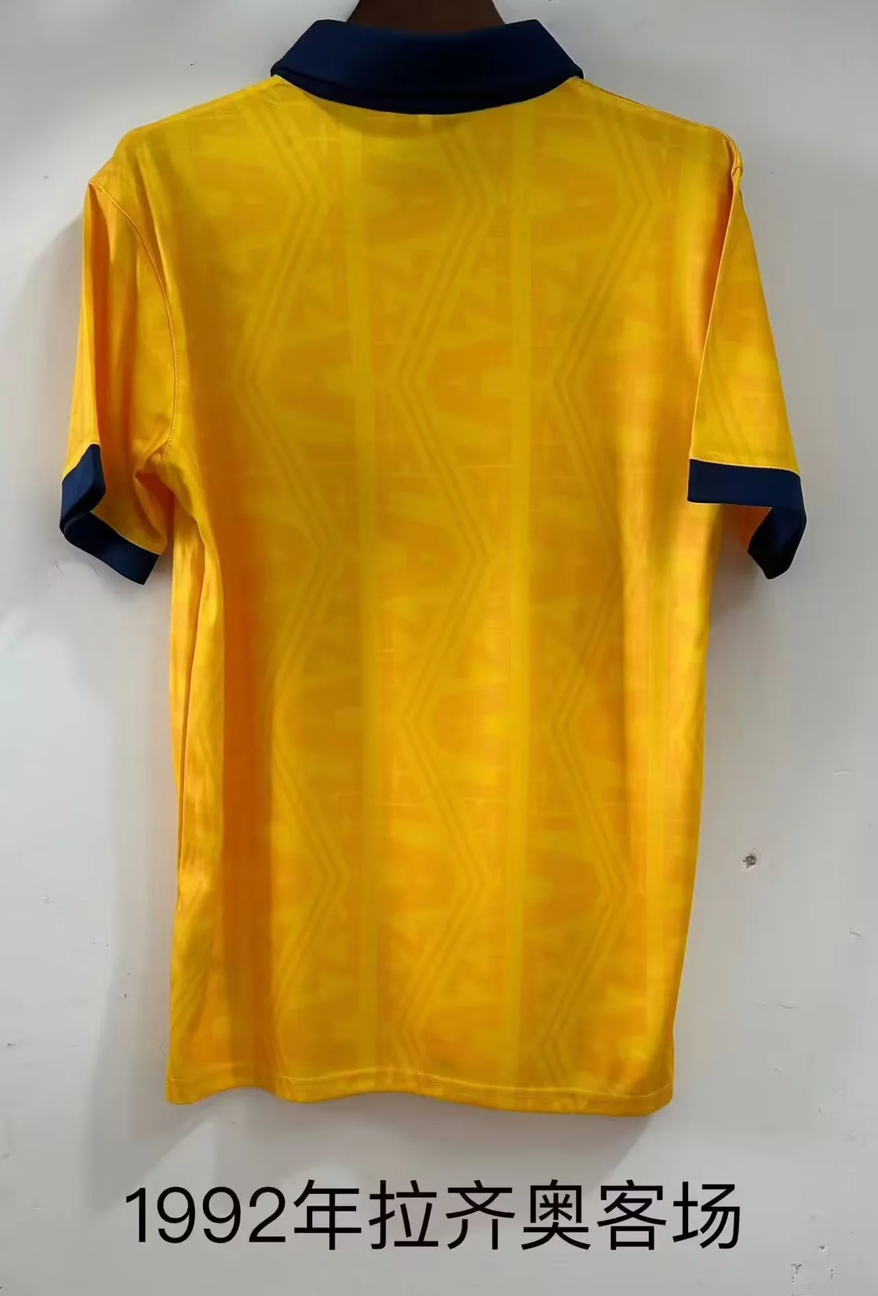 1992 Retro Lazio Away Yellow Soccer Jersey 1:1 Thai Quality
