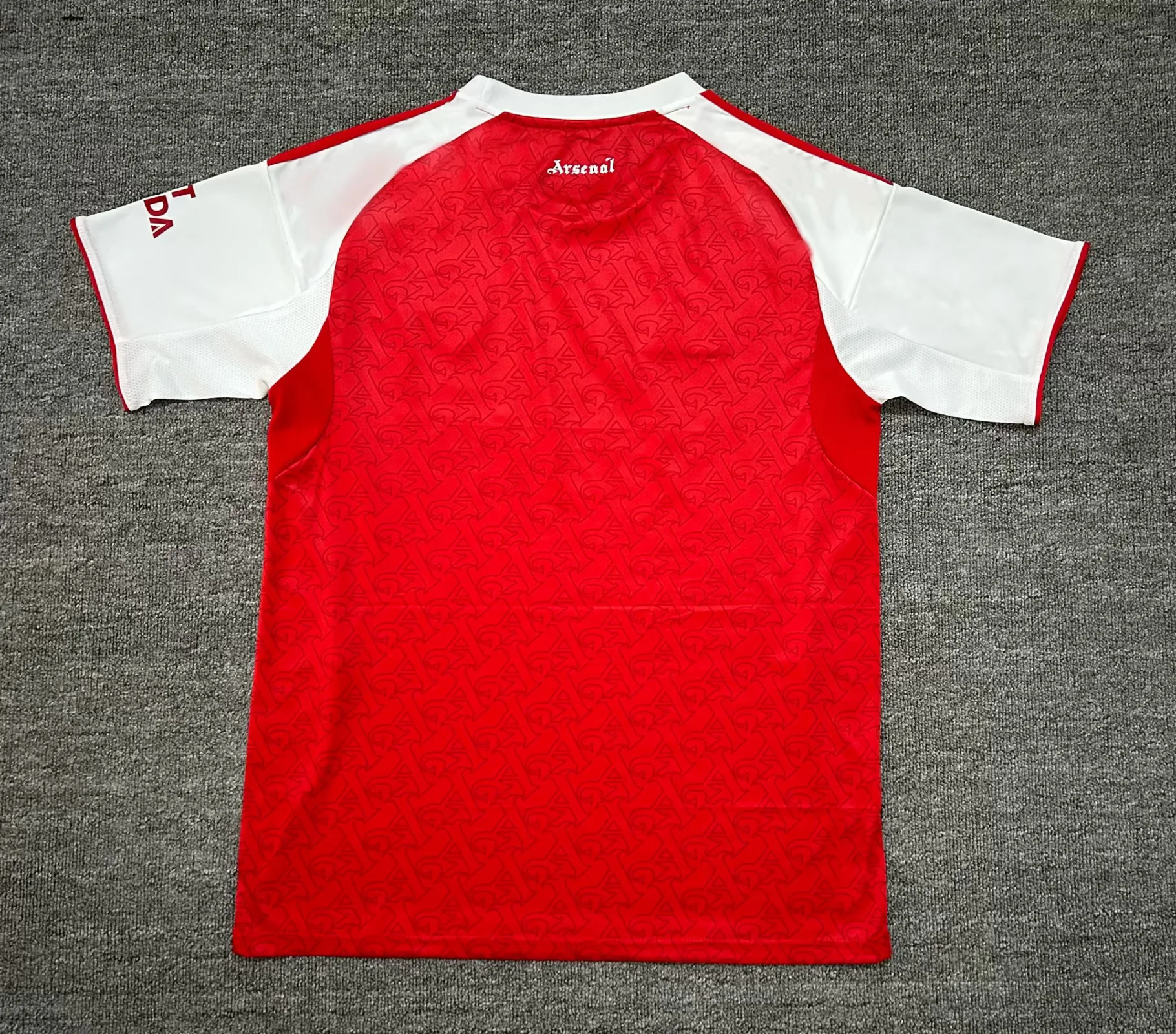 2025-2026 Arsenal Home Red Soccer Jersey