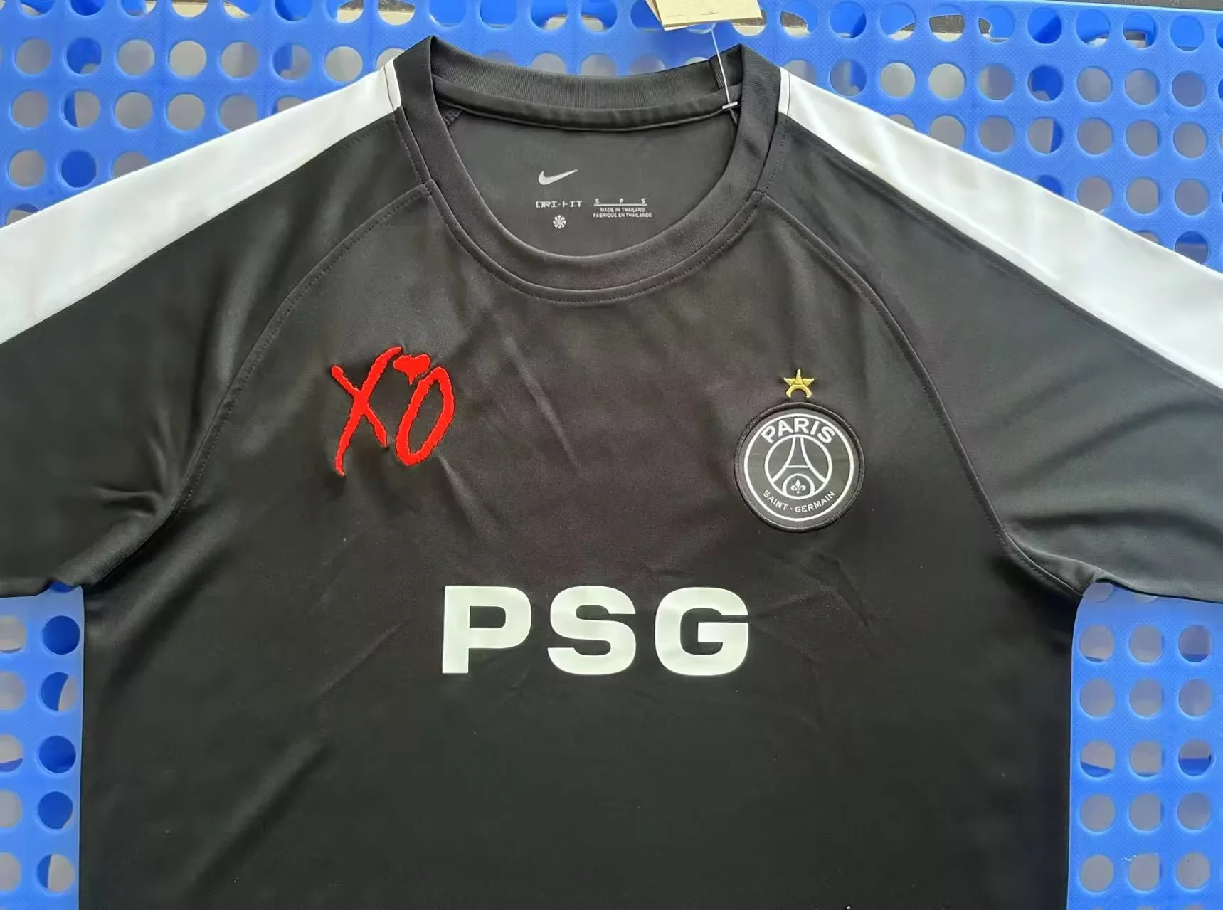 2025 Psg Paris Special Edition Champion XO Home Black Soccer Jersey 1:1 Thai Quality