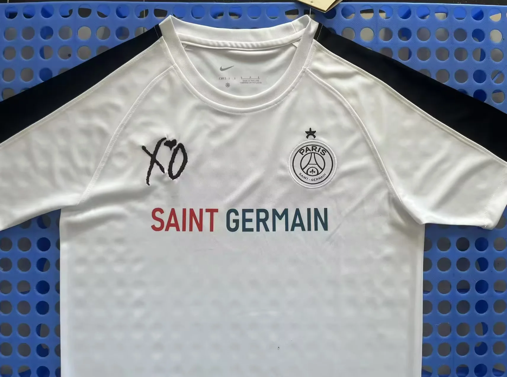 2025 Psg Paris Special Edition Champion XO Home White Soccer Jersey 1:1 Thai Quality