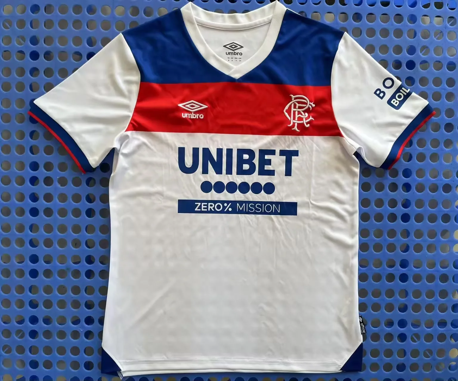 2025 Rangers FC. Away White fans Soccer Jersey 1:1 Thai Quality