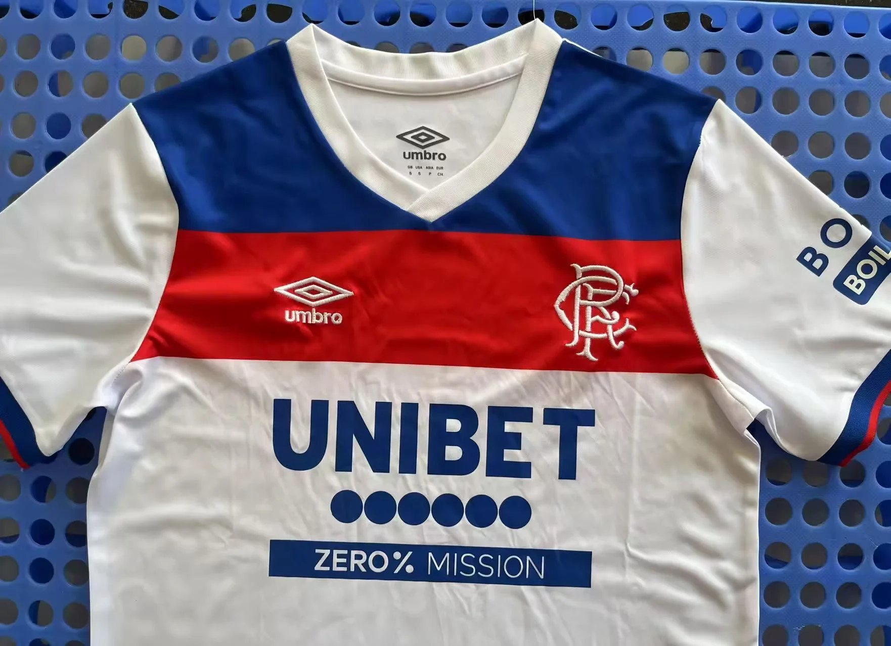 2025 Rangers FC. Away White fans Soccer Jersey 1:1 Thai Quality