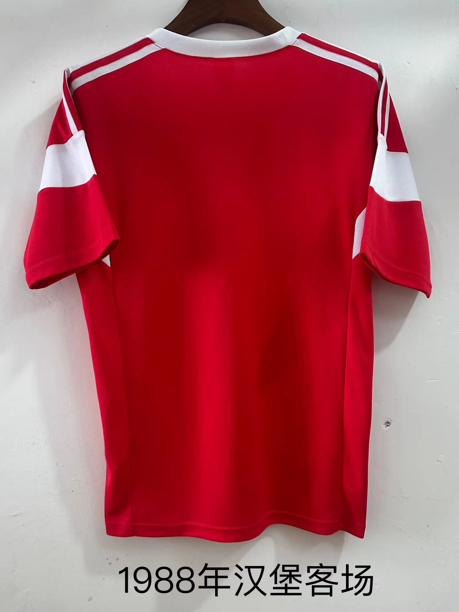1988 Hamburger SV Away Red Football Jersey 1:1 Thai Quality