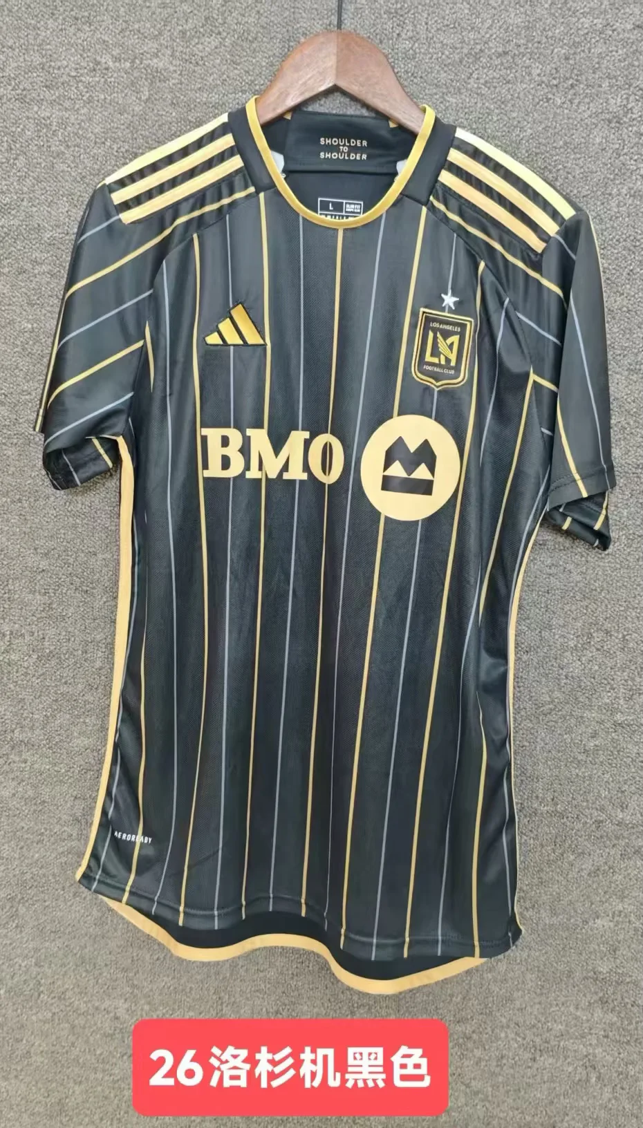 2026 Los Angeles FC away Black Soccer Jersey