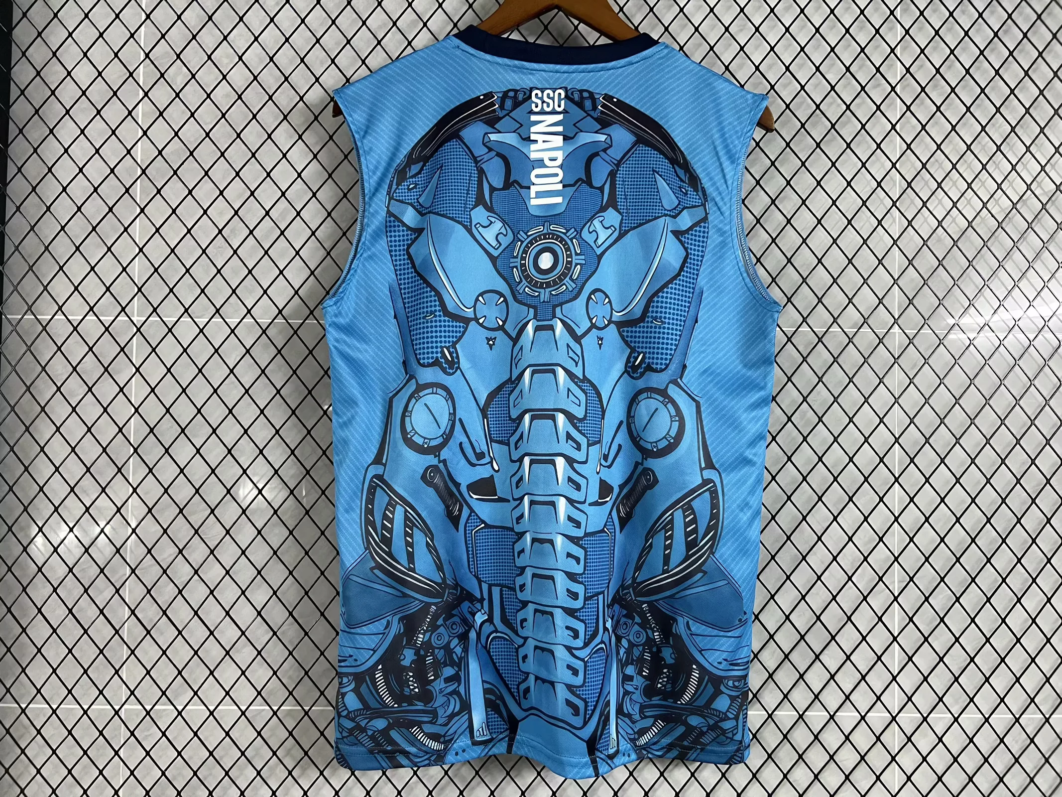 2025/2026 Napoli Training levver Vest Blue Soccer Jersey 1:1 Thai Quality