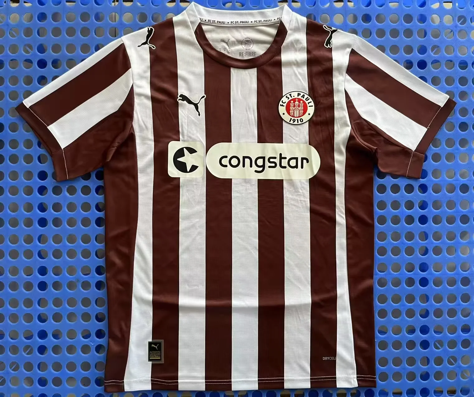 2025 FC st. Pauli Home   Soccer Jersey 1:1 Thai Quality