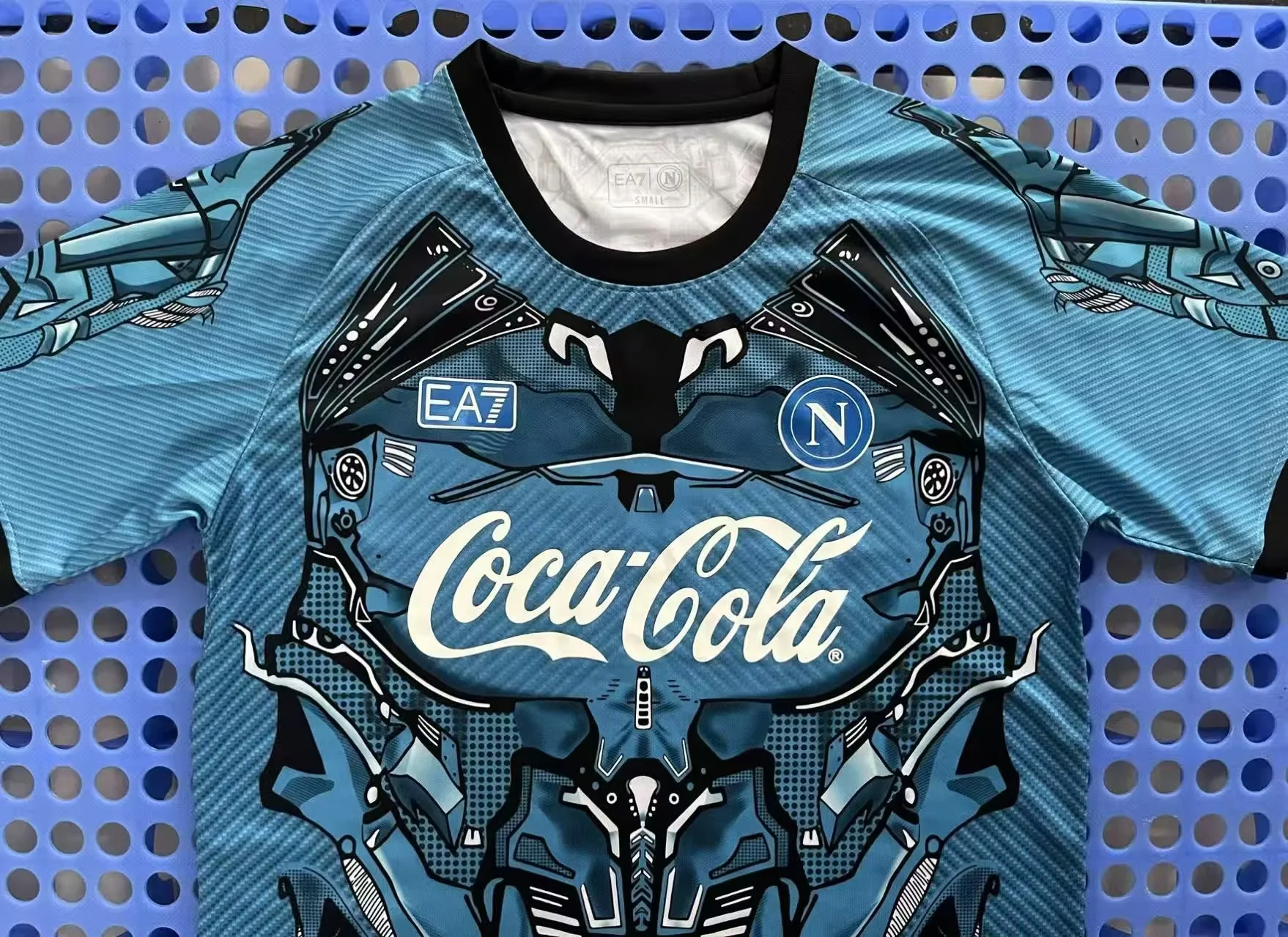 2025 Napoli Home Cosmic Blue Soccer Jersey 1:1 Thai Quality