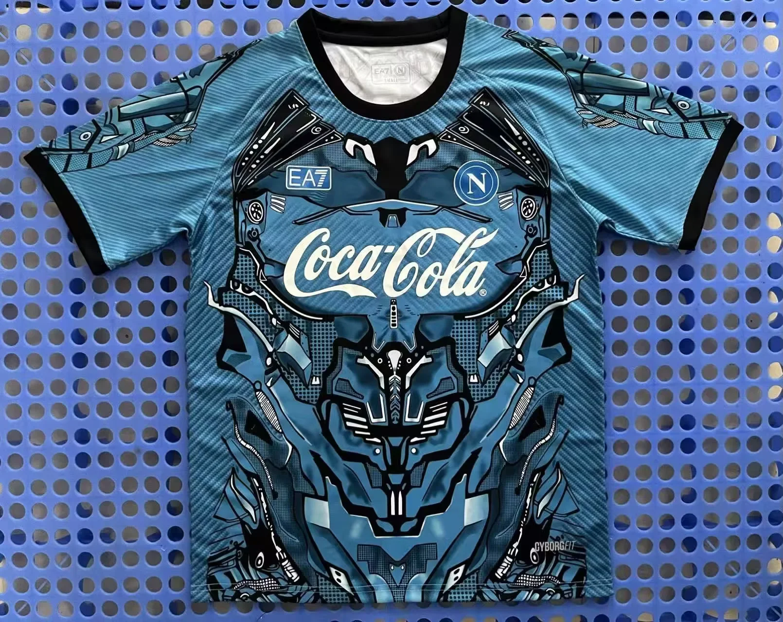 2025 Napoli Home Cosmic Blue Soccer Jersey 1:1 Thai Quality